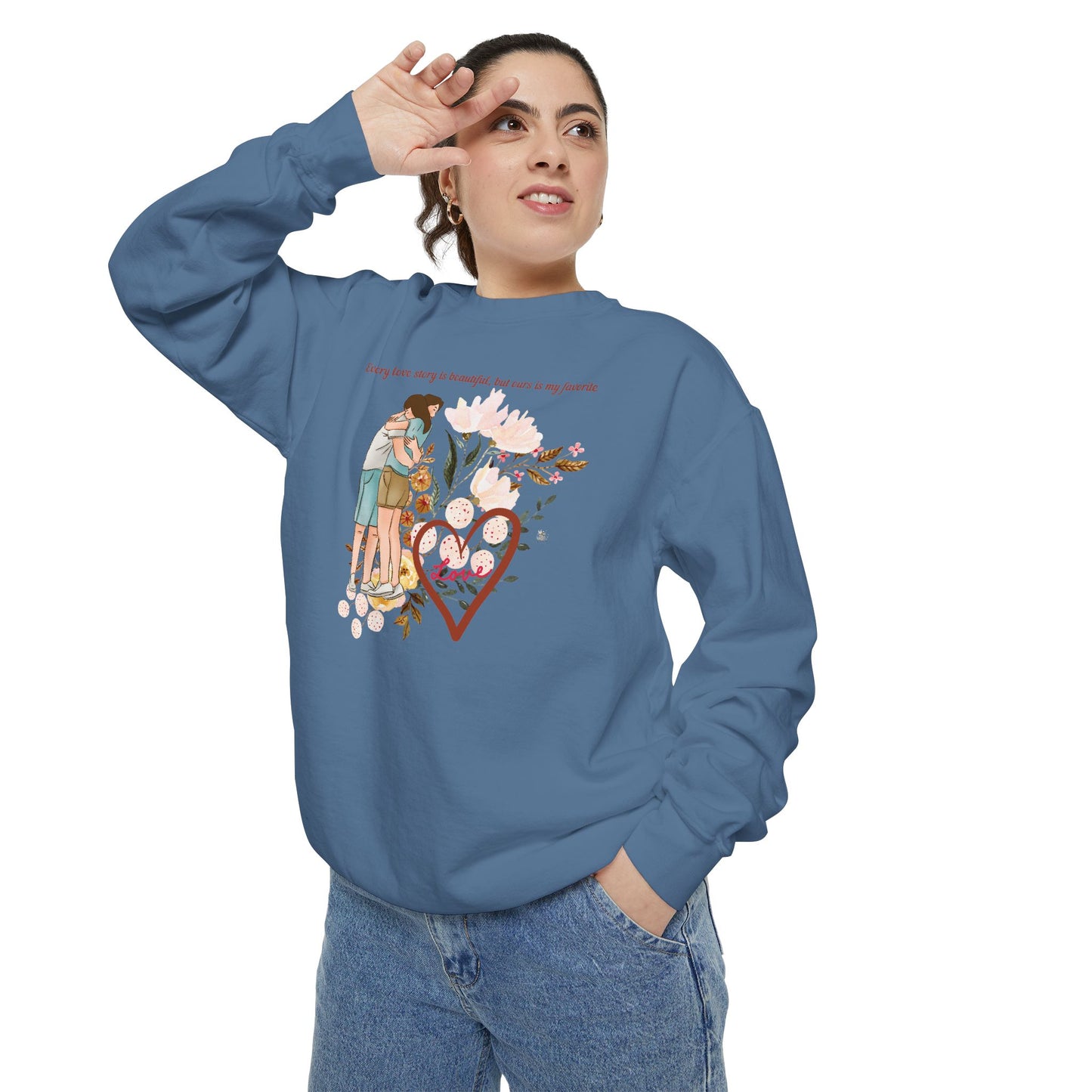Garment-Dyed Sweatshirt - Canva Design