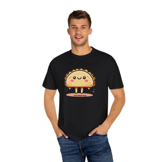 Cute Taco Graphic Tee, Unisex T-shirt, Foodie Gift, Valentine's Day Top, Casual Wear, Fun Snack Outfit