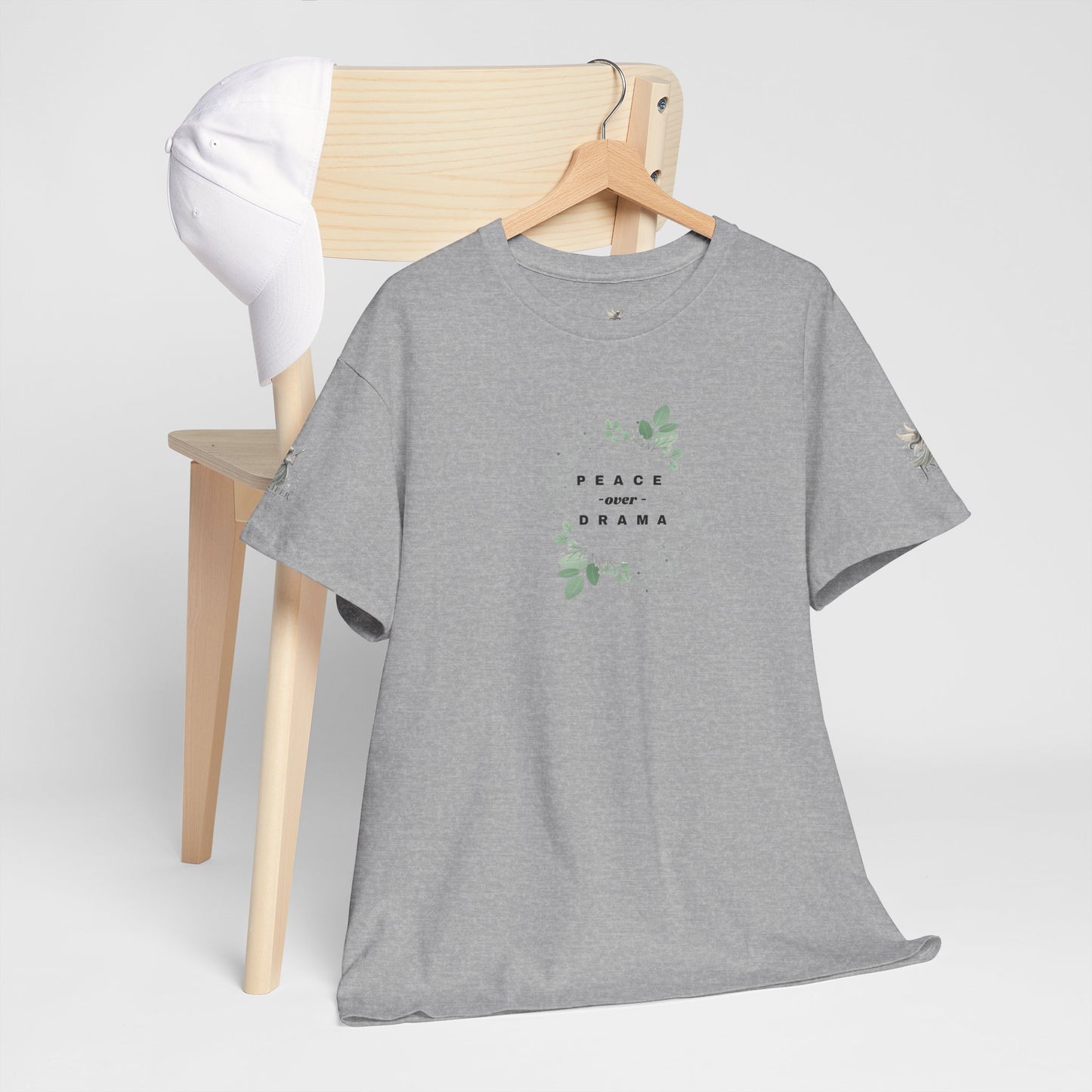 Peace & Karma Unisex Heavy Cotton Tee | Relaxed Fit, Eco-Friendly Apparel, Gift for Him/Her, Casual Wear, Nature Inspired, Mindfulness [...]