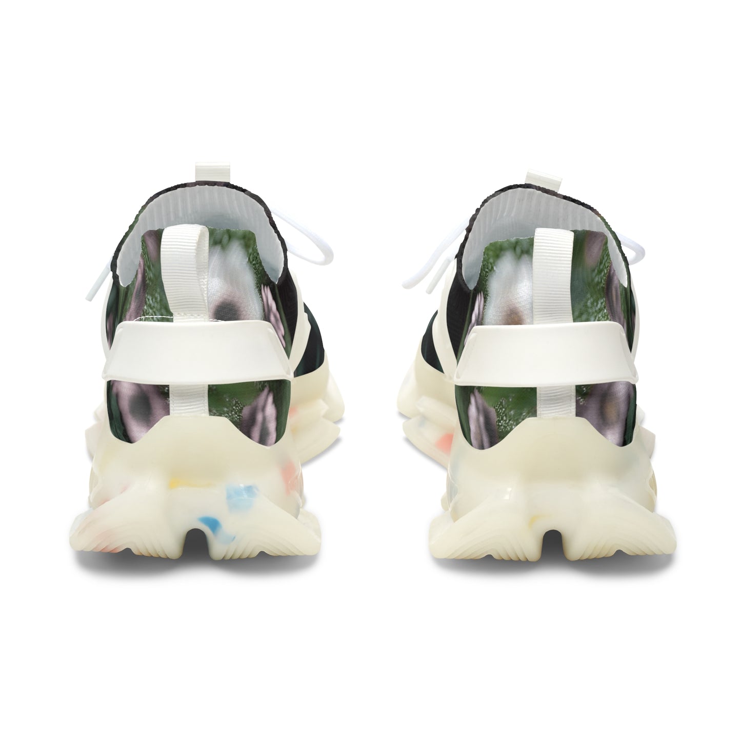 Floral Women's Sneakers, Stylish Casual Shoes, Trendy Athletic Footwear, Unique Gift for Her, Spring Fashion Footwear