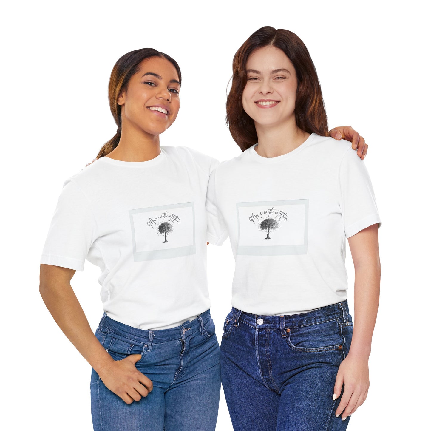 Minimalist Nature-Inspired Unisex Tee, Botanical Graphic Tee, Casual T-Shirt, Gift for Nature Lovers, Spring & Summer Wear