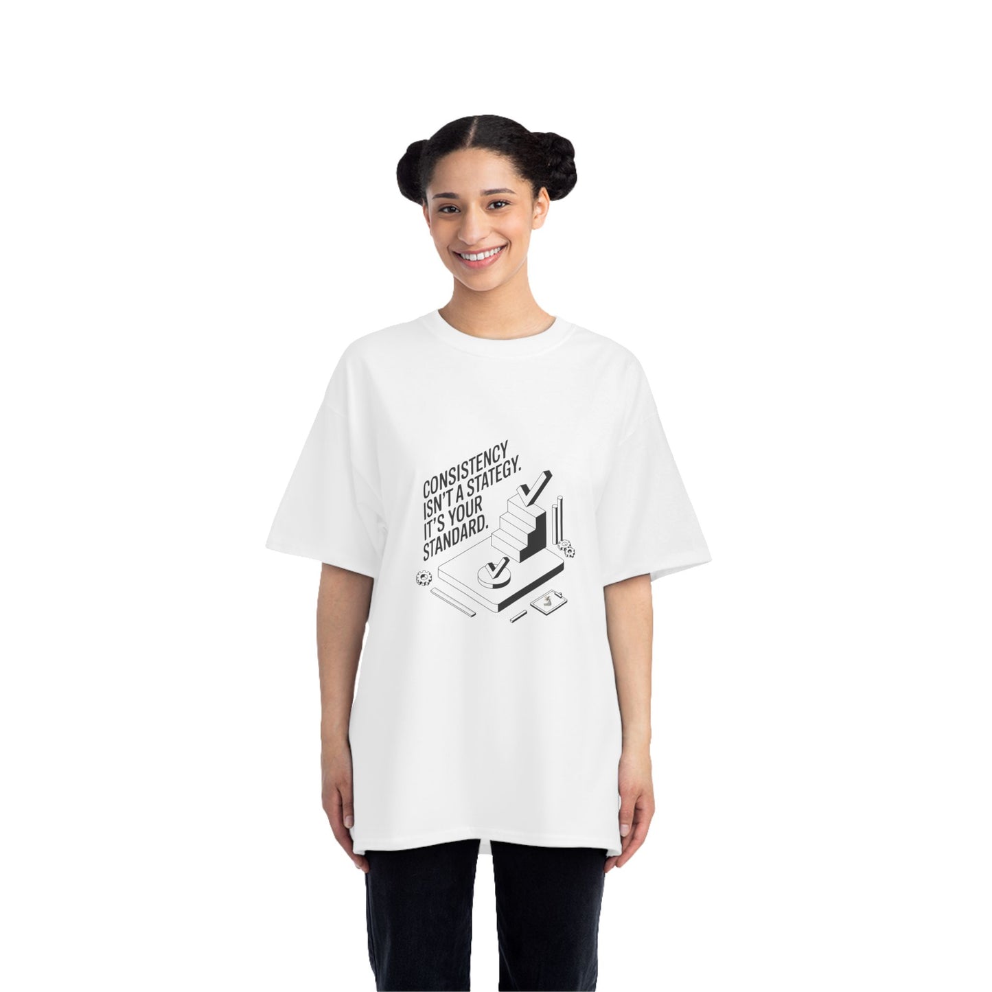 Motivational Quote T-Shirt, Consistency isn't a strategy, Perfect Gift for Entrepreneurs, Casual Wear, Inspirational Apparel, Everyday [...]