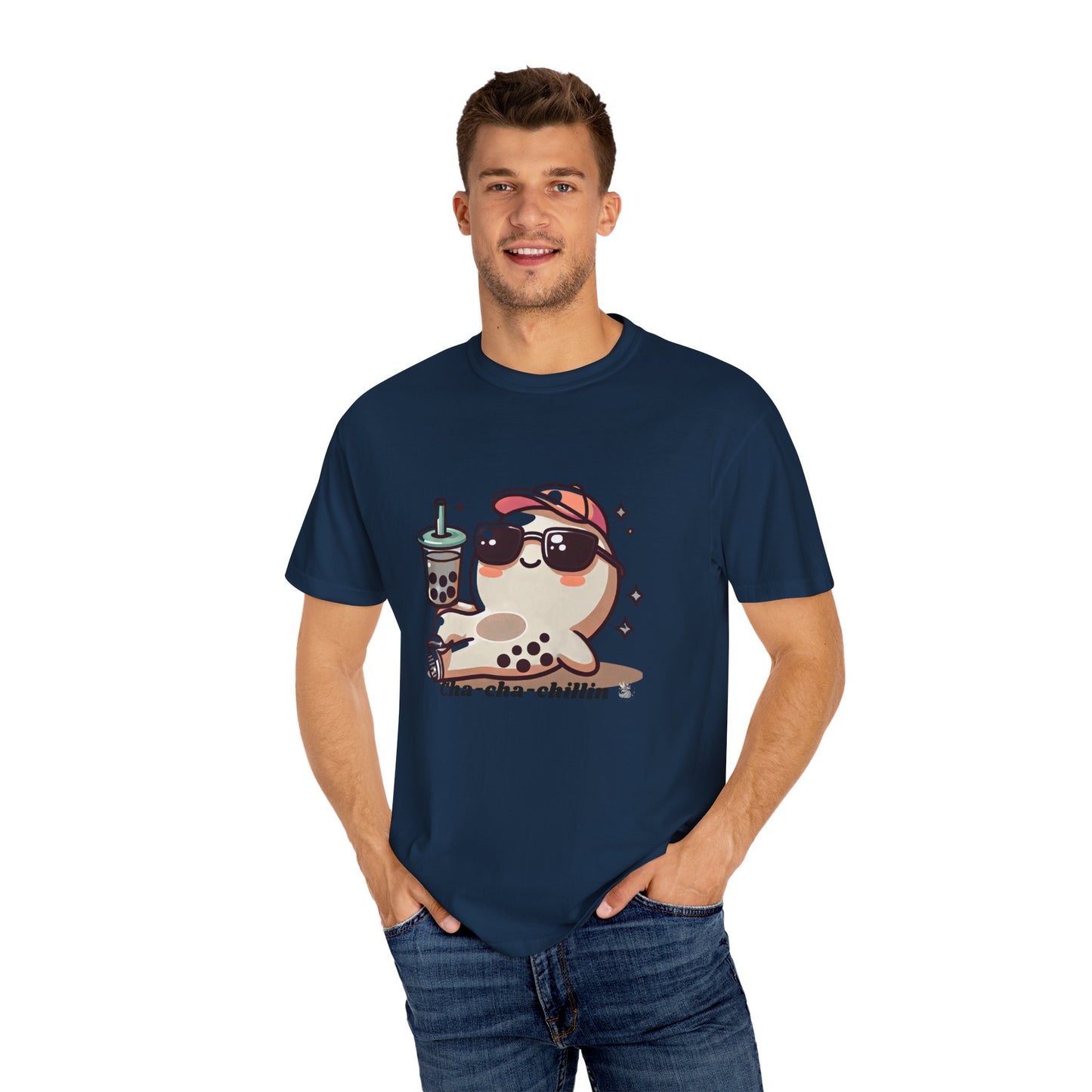 Cute Bubble Tea T-Shirt, Cartoon Tee for Boba Lovers, Chill Vibe Shirt, Fun Gift for Bubble Tea Enthusiasts, Summer Casual Wear, [...]