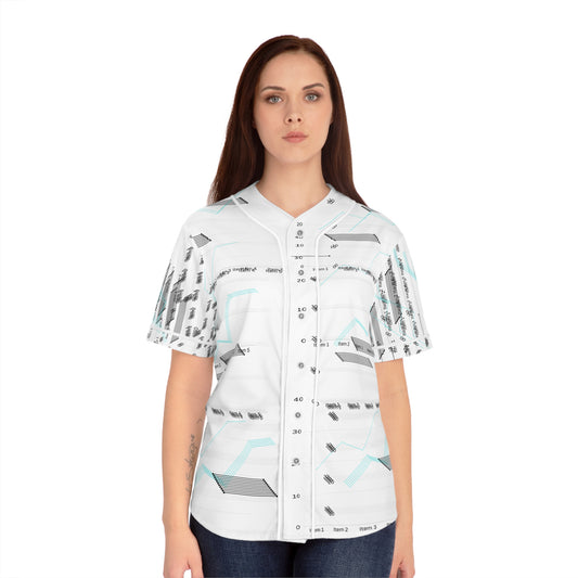 Stylish Women's Baseball Jersey, Trendy Sports Top, Casual Outfit, Gift for Her, Summer Wear, Sportswear Essentials