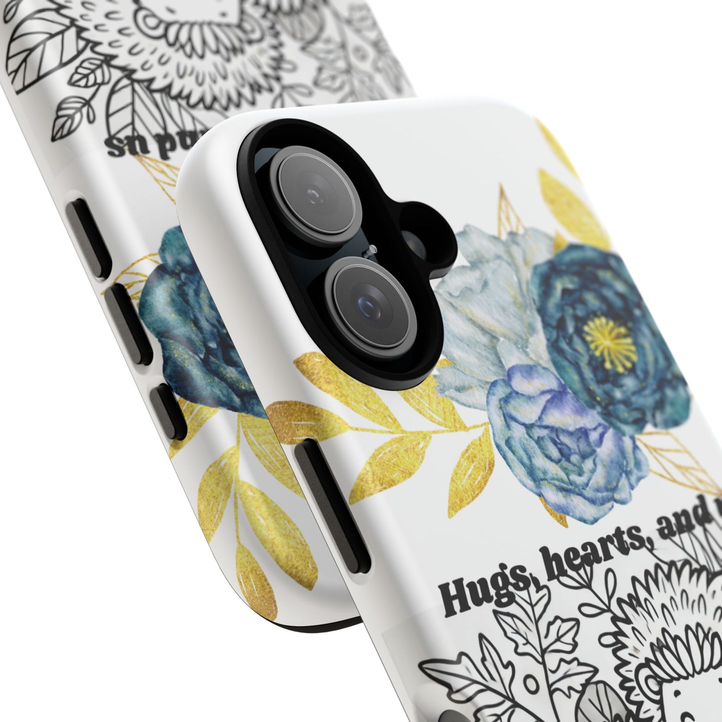 Phone Cases - Adorable Hedgehogs Valentine's Day Design