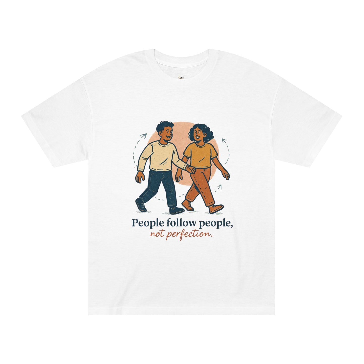 Inspirational Unisex Classic Tee - People Follow People, Not Perfection, Motivational Shirt, Gift for Friends, Encouragement Tee, [...]