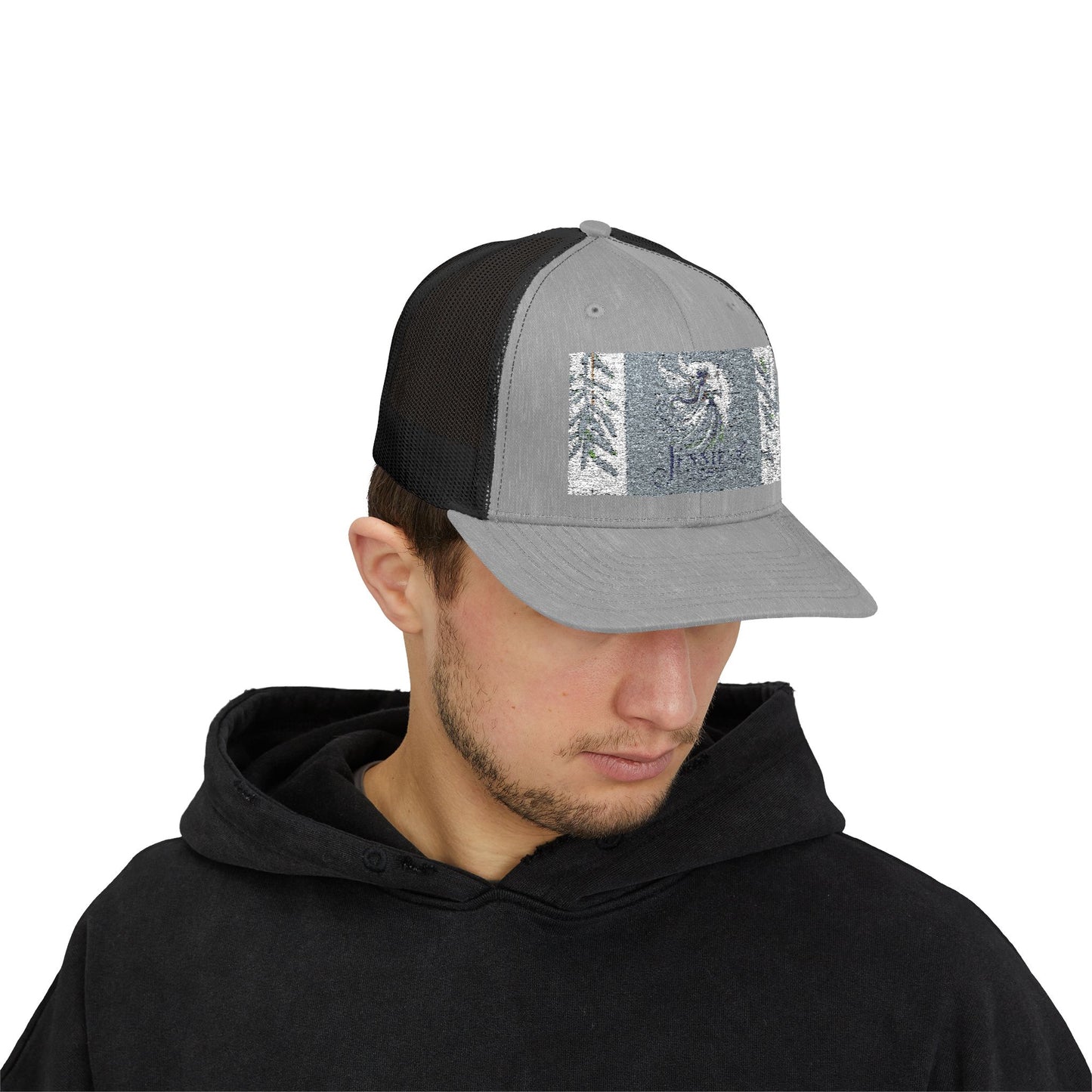 Trendy Snapback Trucker Cap with Custom Design | Stylish Accessory for Outdoor Adventures, Casual Outfits, Gift for Him/Her