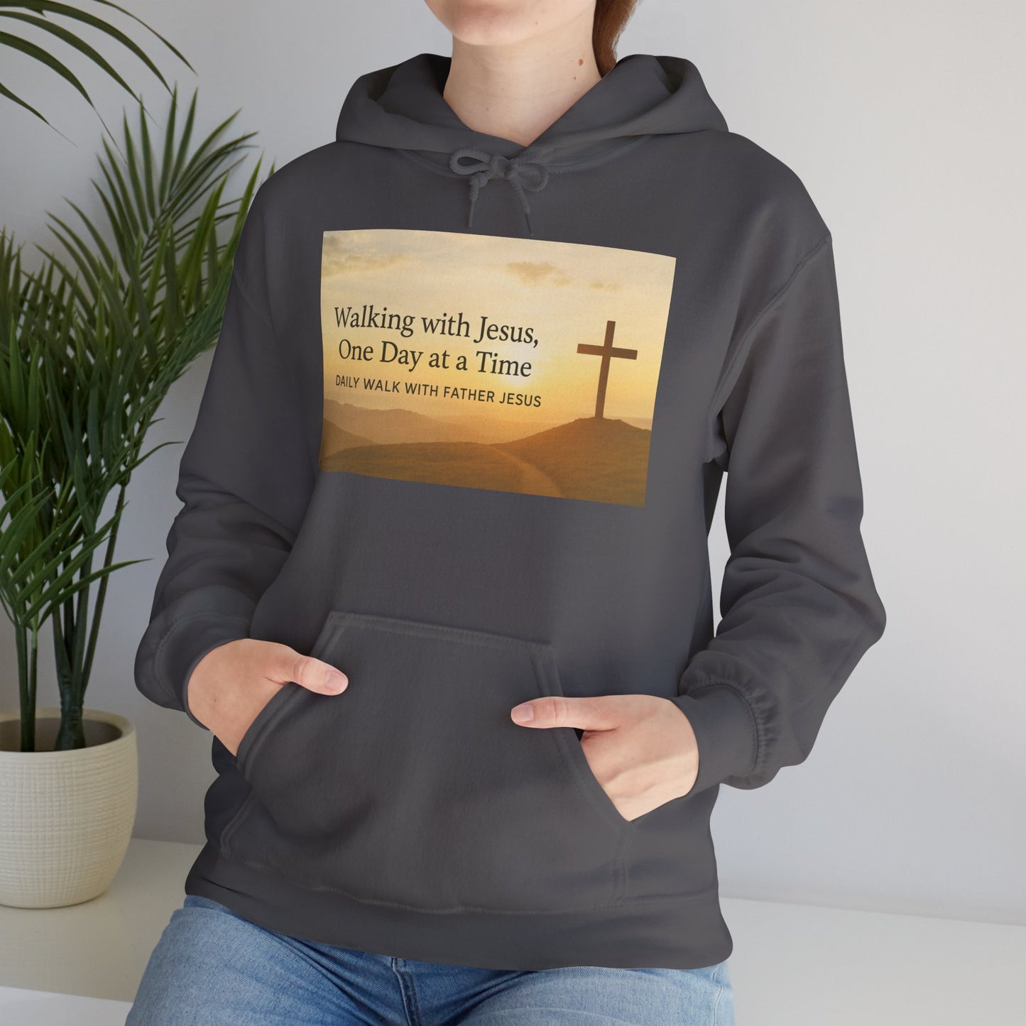 Inspirational Faith Hooded Sweatshirt, Cozy Christian Hoodie, Religious Sweatshirt, Everyday Comfort, Gift for Believers, Bible Verse [...]