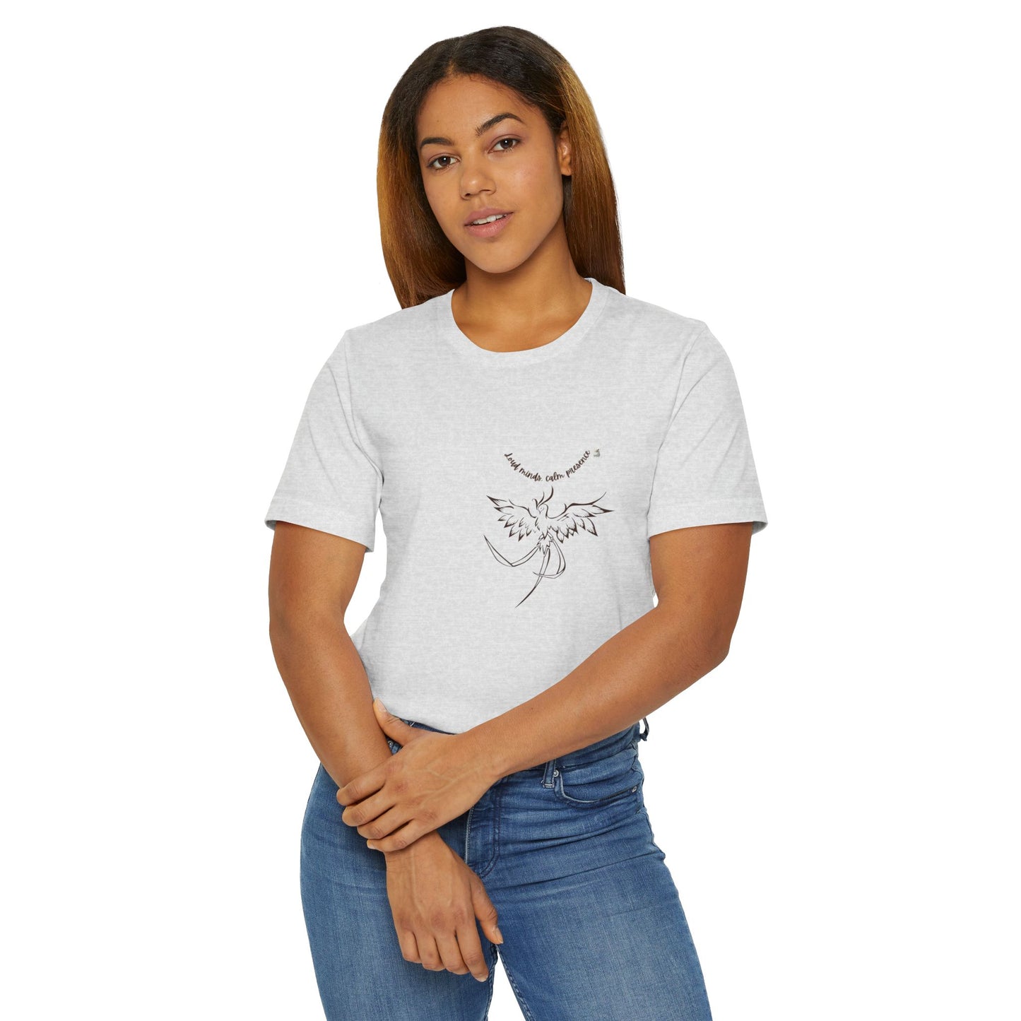 Floral Graphic Tee, Casual Wear, Summer Outfit, Gift for Her, Unique T-shirt, Everyday Style, Nature Lover Apparel