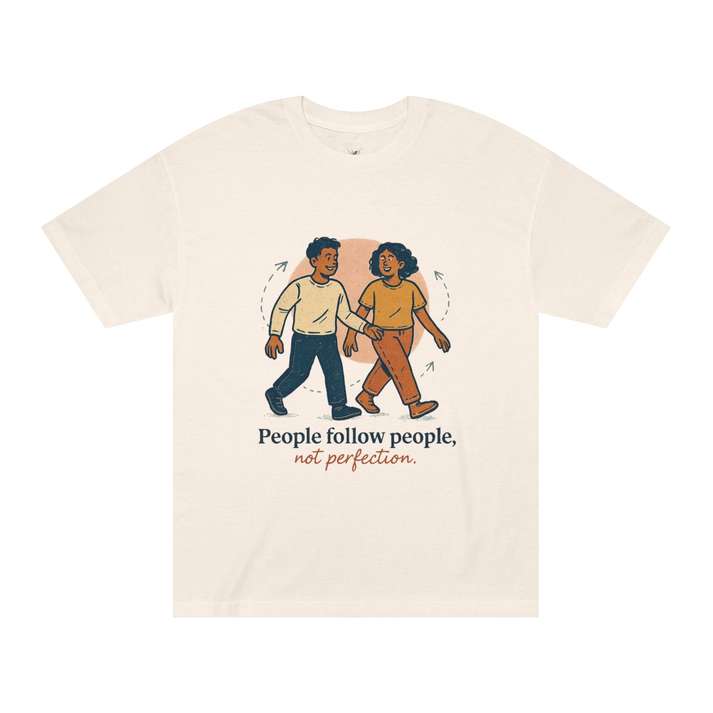 Inspirational Unisex Classic Tee - People Follow People, Not Perfection, Motivational Shirt, Gift for Friends, Encouragement Tee, [...]