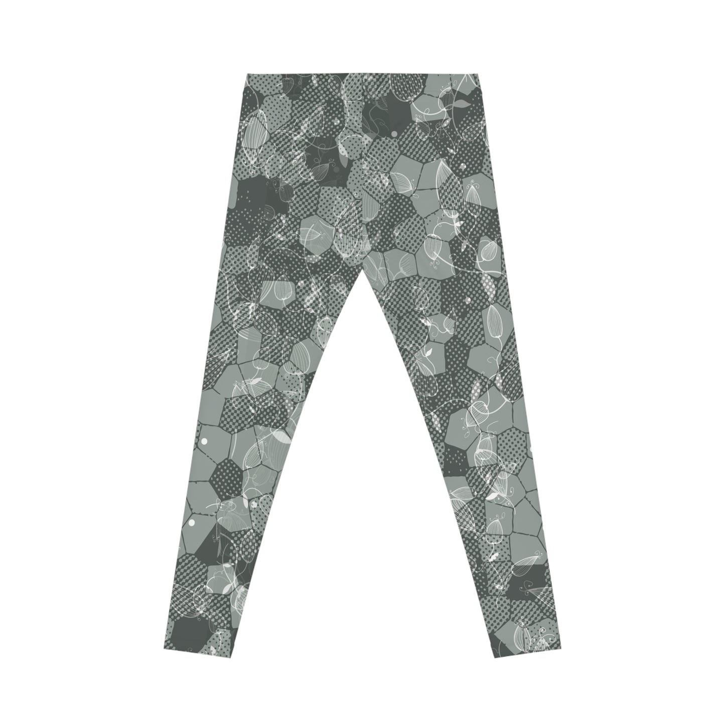 Trendy Women's Casual Leggings - Geometric Pattern, Workout Leggings, Fashion Leggings, Yoga Pants, Everyday Wear