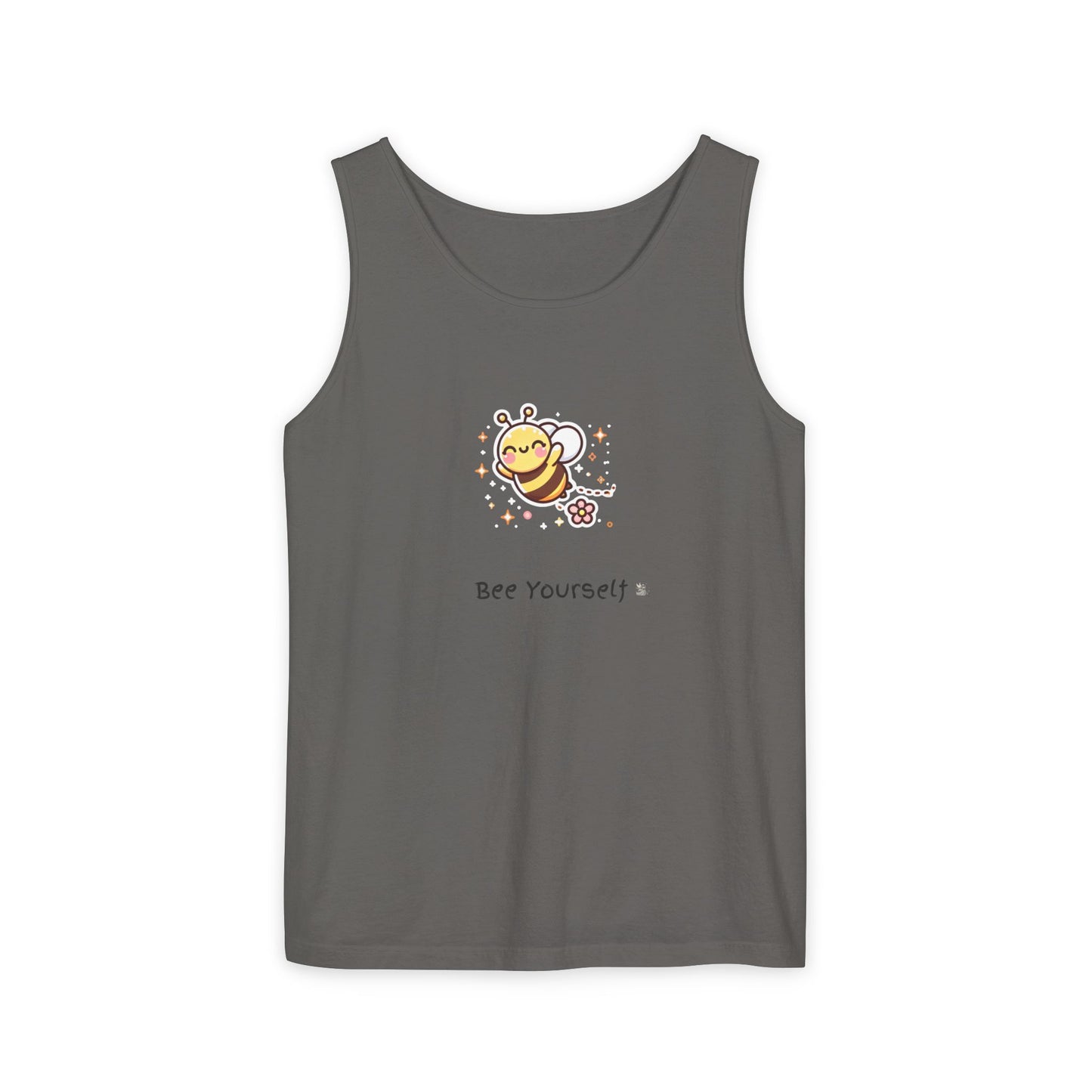 Bee Yourself Tank Top, Cute Bee Apparel, Summer Fashion, Unisex Summer Top, Gift for Nature Lovers, Bee Enthusiast Tank