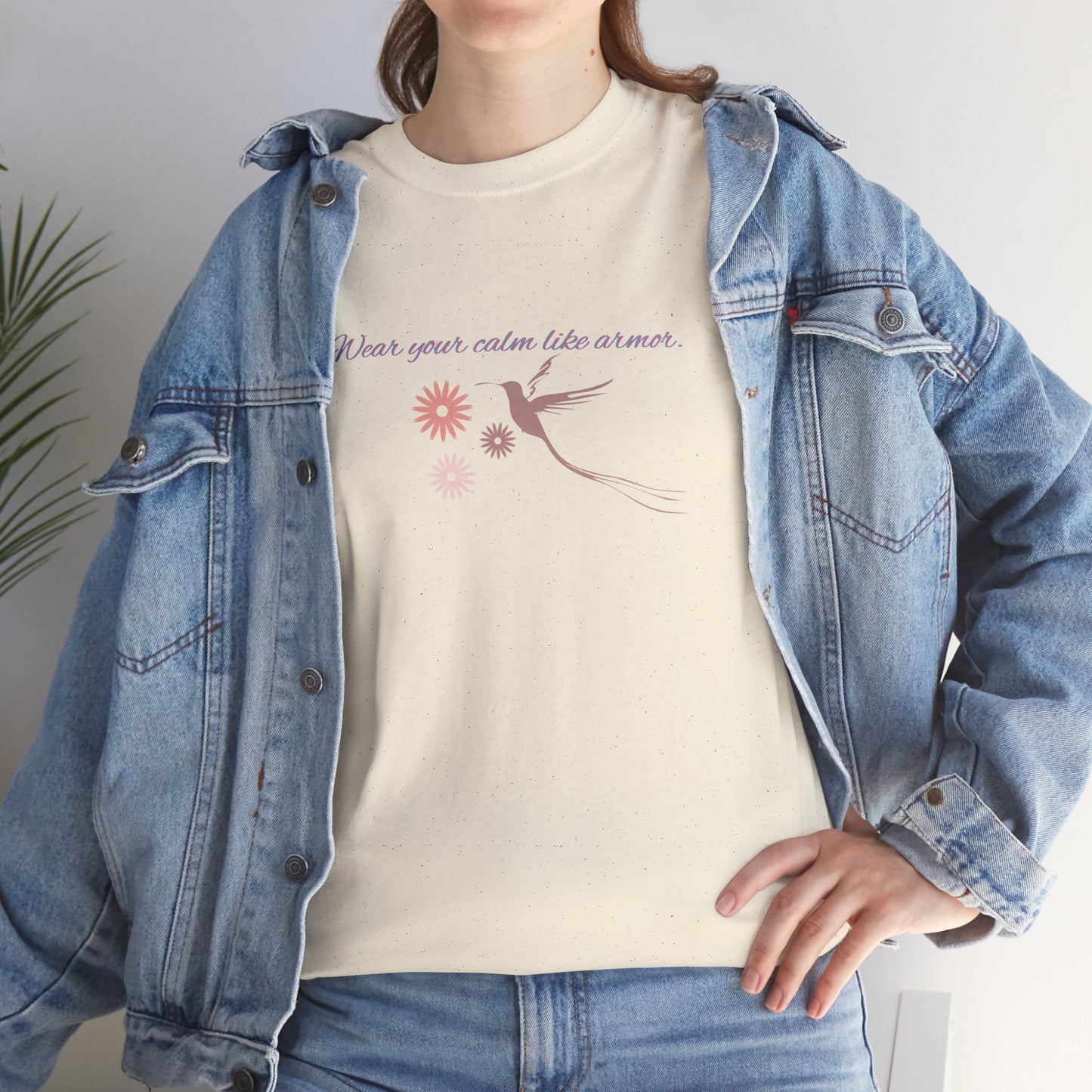 Inspirational Quote Unisex Heavy Cotton Tee, Motivational Shirt, Casual T-Shirt, Gift for Friends, Unique Quote Tee, Everyday Wear