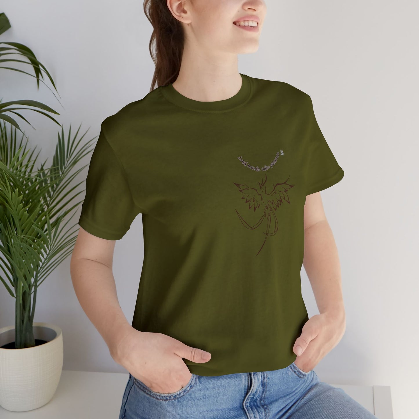 Floral Graphic Tee, Casual Wear, Summer Outfit, Gift for Her, Unique T-shirt, Everyday Style, Nature Lover Apparel