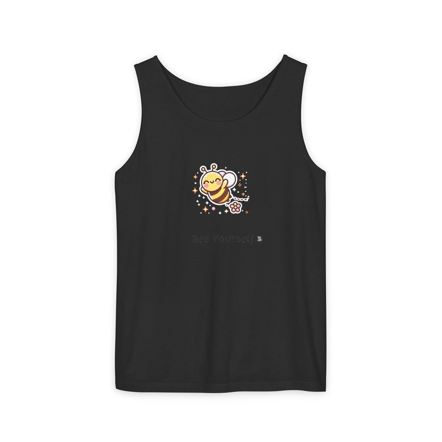 Bee Yourself Tank Top, Cute Bee Apparel, Summer Fashion, Unisex Summer Top, Gift for Nature Lovers, Bee Enthusiast Tank