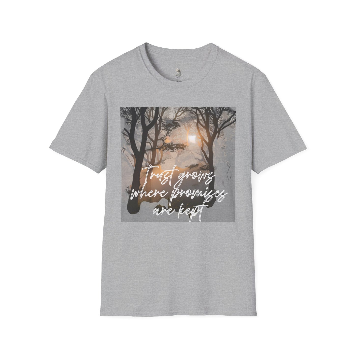 Inspirational Landscape T-Shirt - Nature Lovers Gift, Motivational Quote Tee, Outdoor Adventure Wear, Unisex Graphic Shirt
