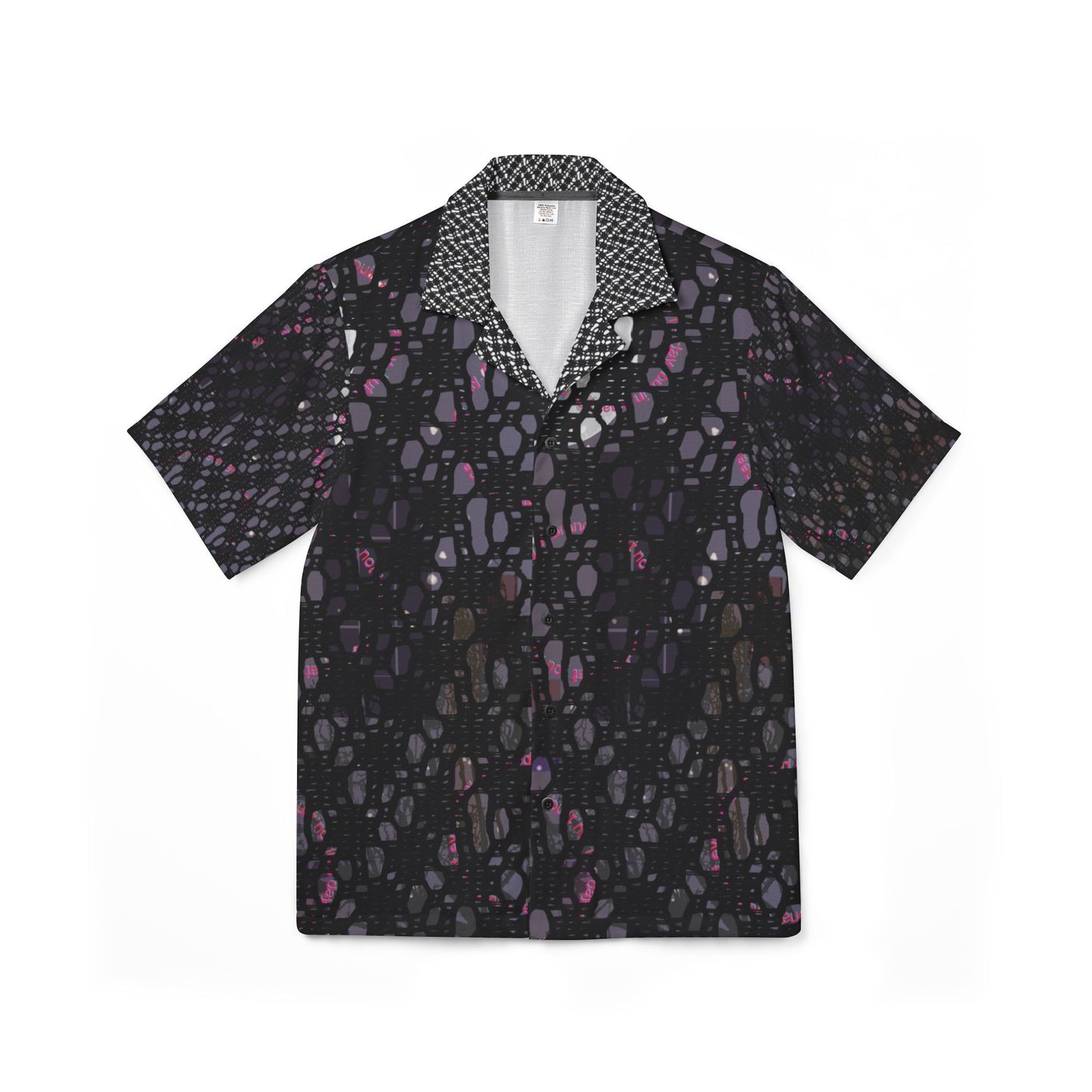Stylish Men's Hawaiian Camp Shirt, Casual Summer Attire, Beach Parties, Vacations, Festivals, Relaxed Fit, AOP Print