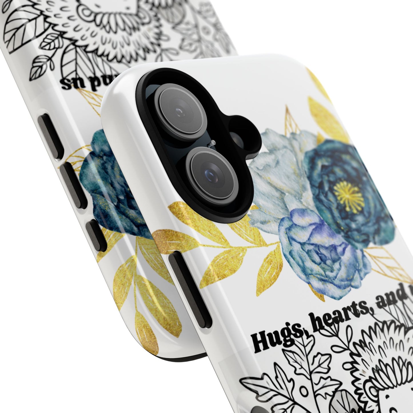 Phone Cases - Adorable Hedgehogs Valentine's Day Design