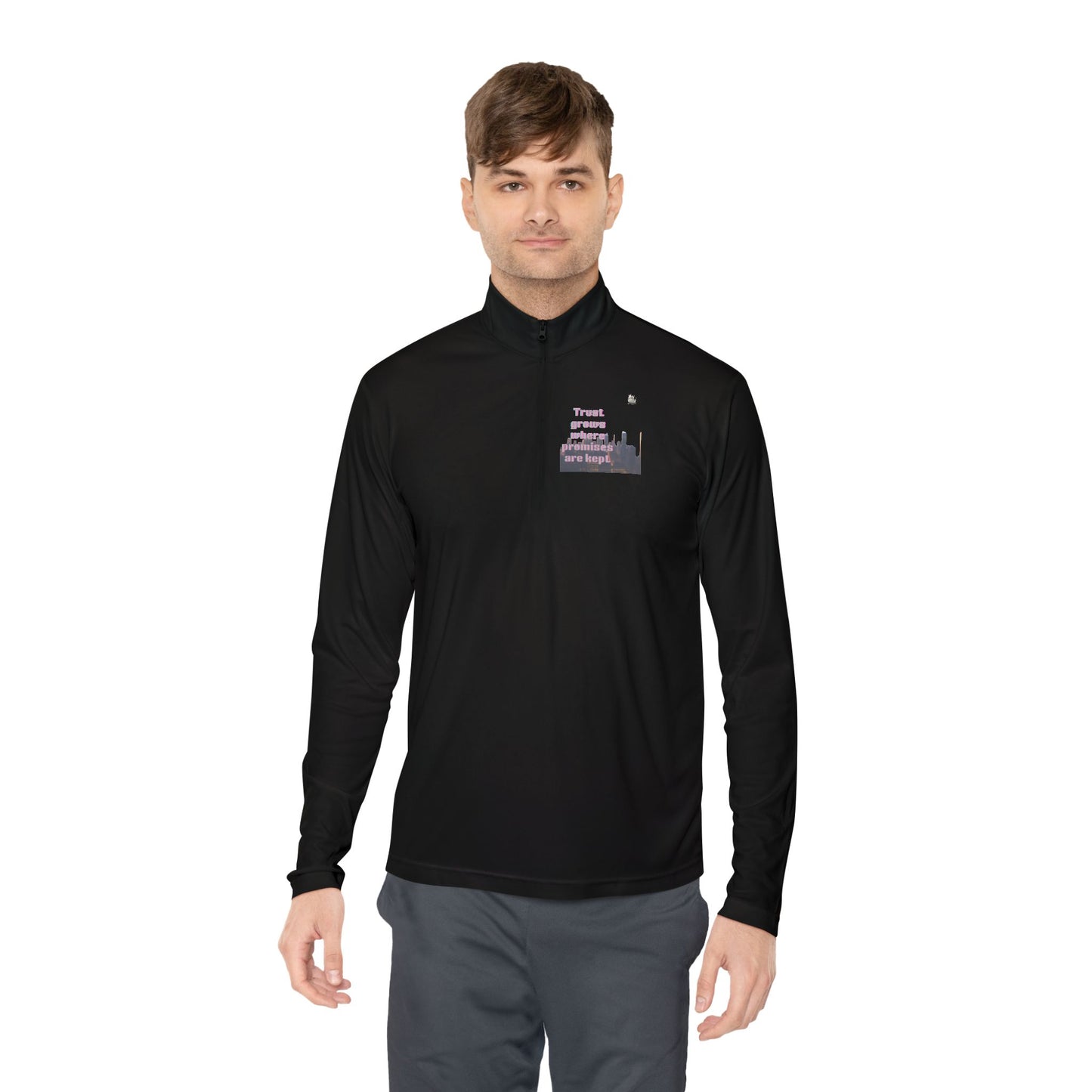 Stylish Unisex Quarter-Zip Pullover - Cozy, Casual Top for Every Occasion, Perfect for Fall, Spring, Outdoor Activities, Gifts