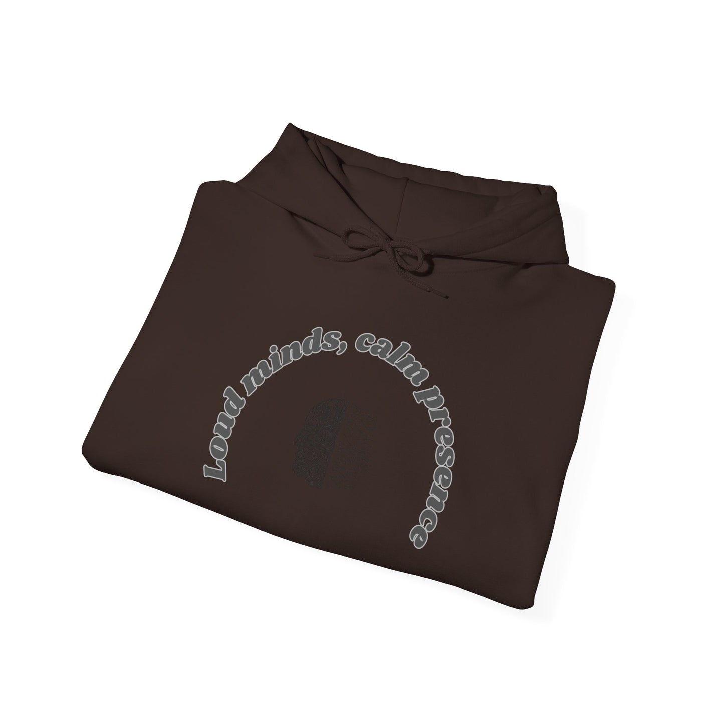 Calming Presence Hoodie - Unisex Heavy Blend™ Sweatshirt, Cozy Layer, Casual Wear, Mindfulness Gift, Relaxation Apparel