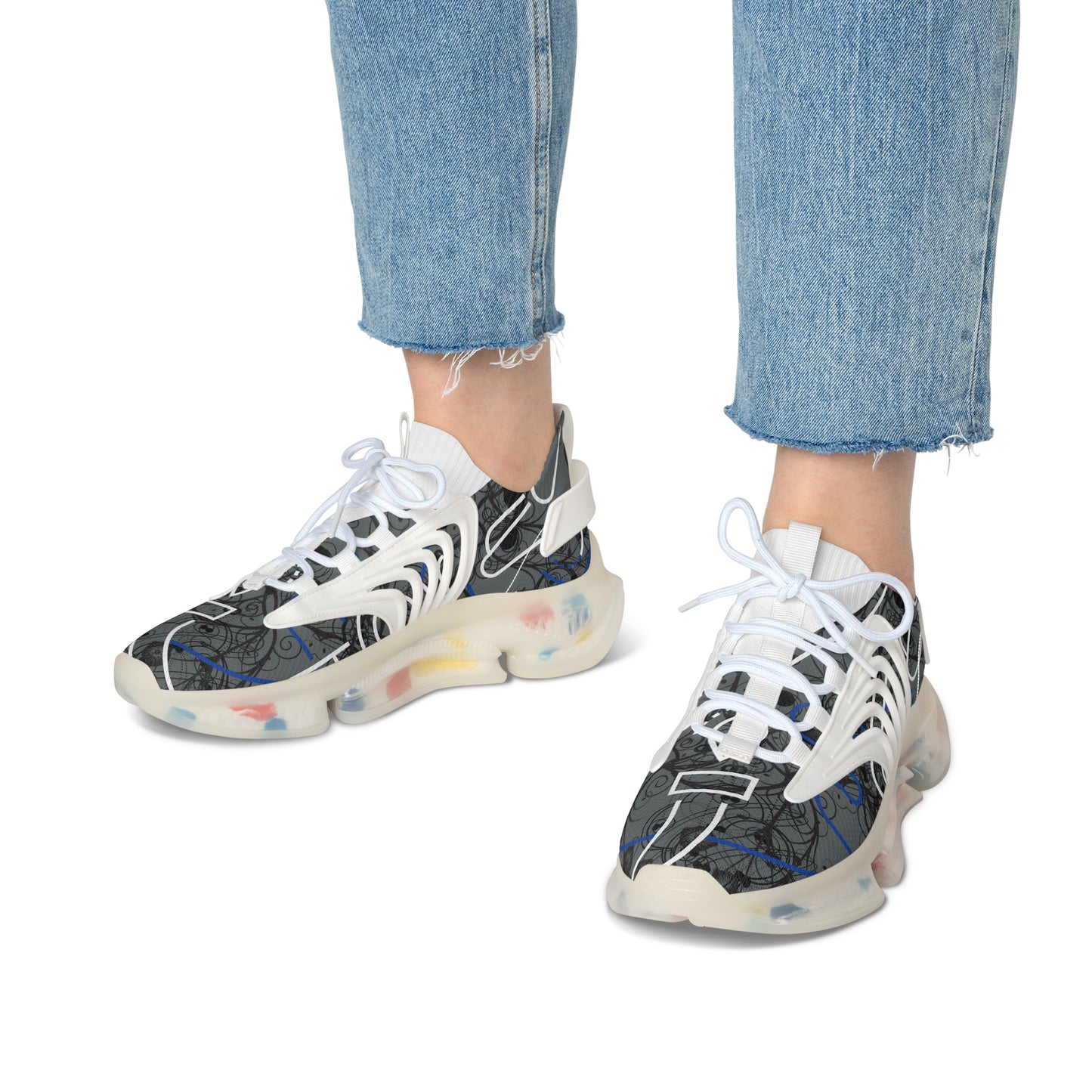 Stylish Women's Mesh Sneakers - Antiskid, Breathable, Casual, Elegant Footwear for Every Occasion, Perfect for Summer, Holidays, Daily Wear