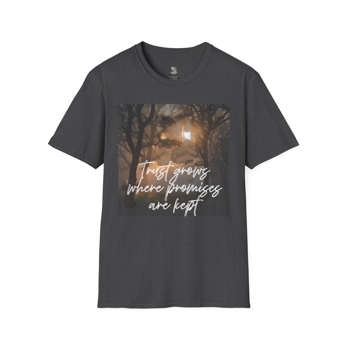 Inspirational Landscape T-Shirt - Nature Lovers Gift, Motivational Quote Tee, Outdoor Adventure Wear, Unisex Graphic Shirt