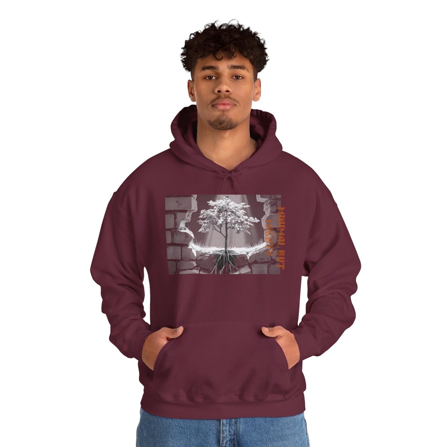 Minimal Art Aesthetic Hoodie, Cozy Oversized Sweatshirt for Art Lovers, Perfect Gift for Holidays & Celebrations, Streetwear Style