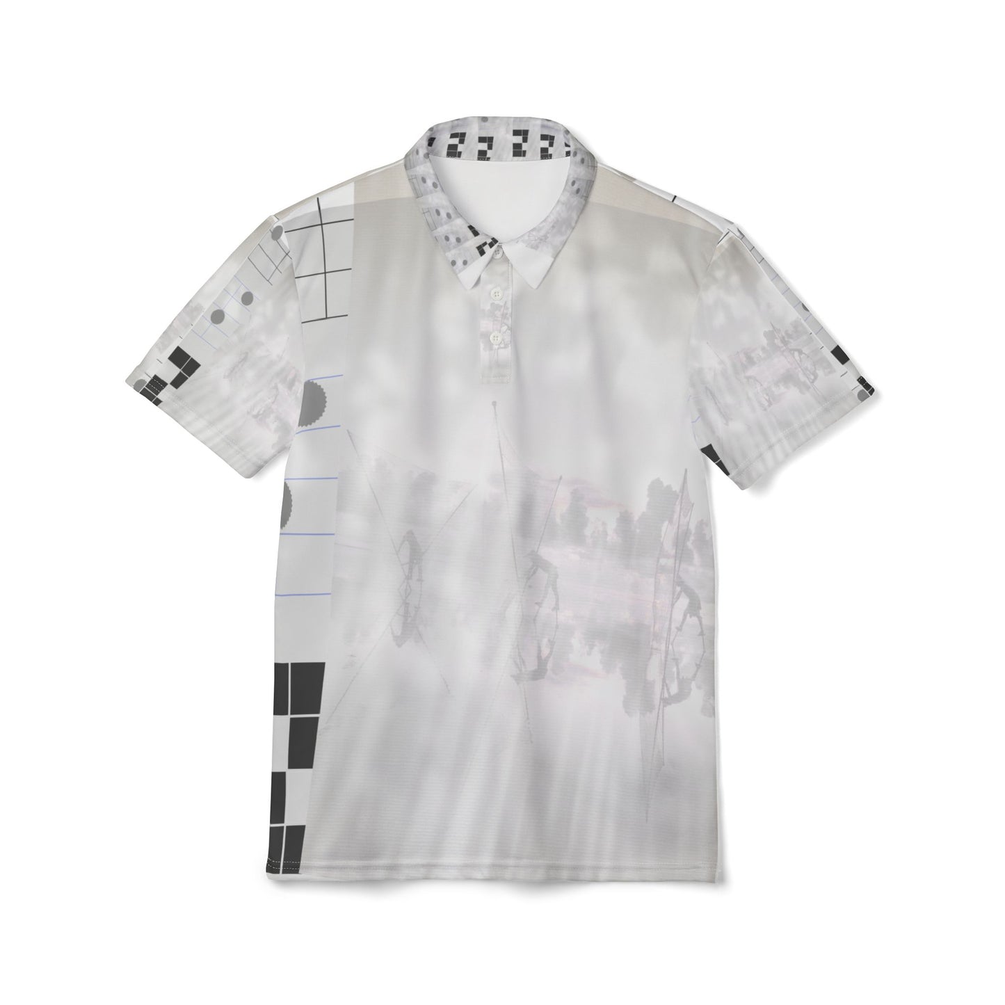 Stylish AOP Unisex Polo Shirt, Casual Wear, Summer Fashion, Unique Design, Gift for Him or Her, Everyday Comfort, Trendy Attire
