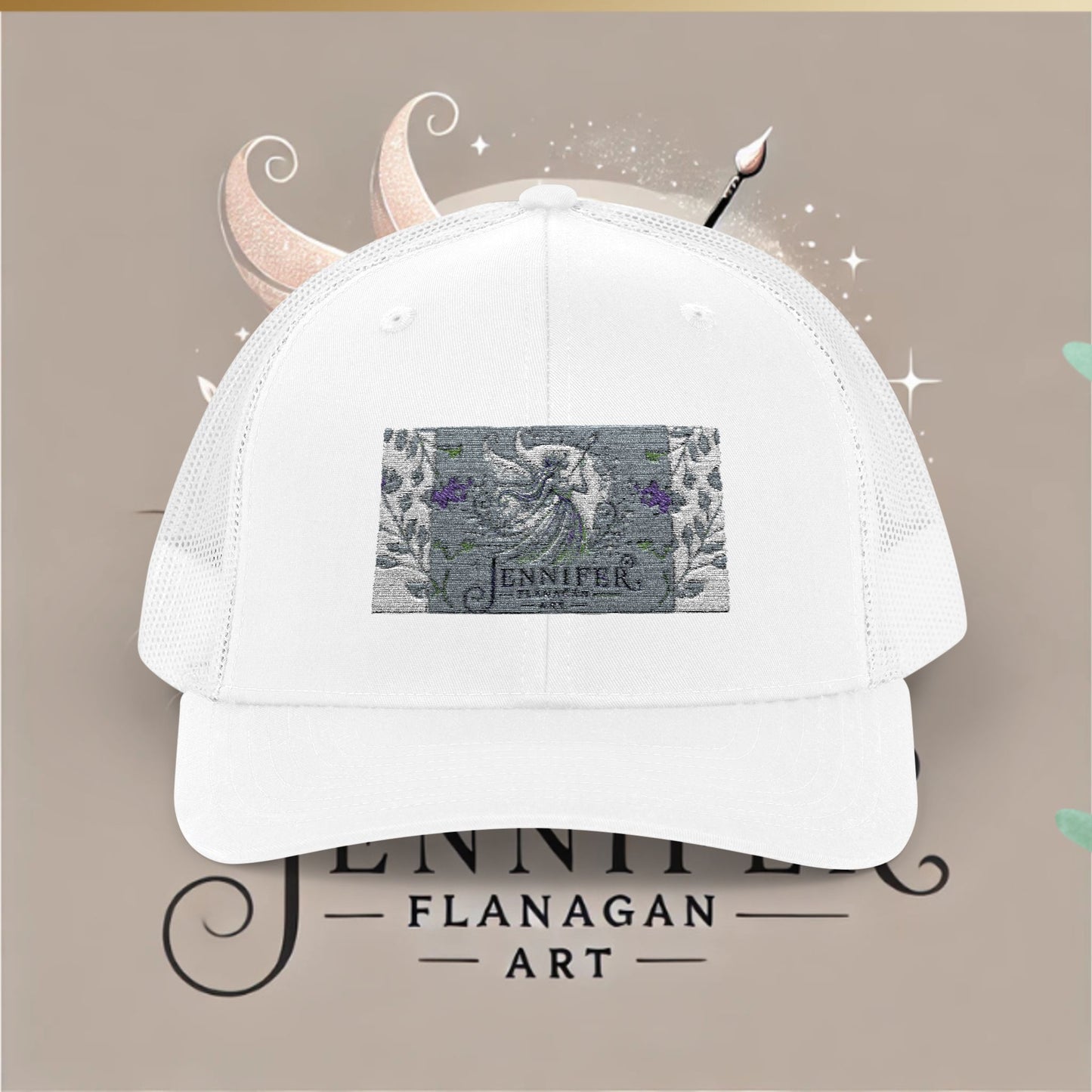 Trendy Snapback Trucker Cap with Unique Design, Casual Cap, Gift for Him/Her, Summer Accessory, Adjustable Hat, Streetwear Style