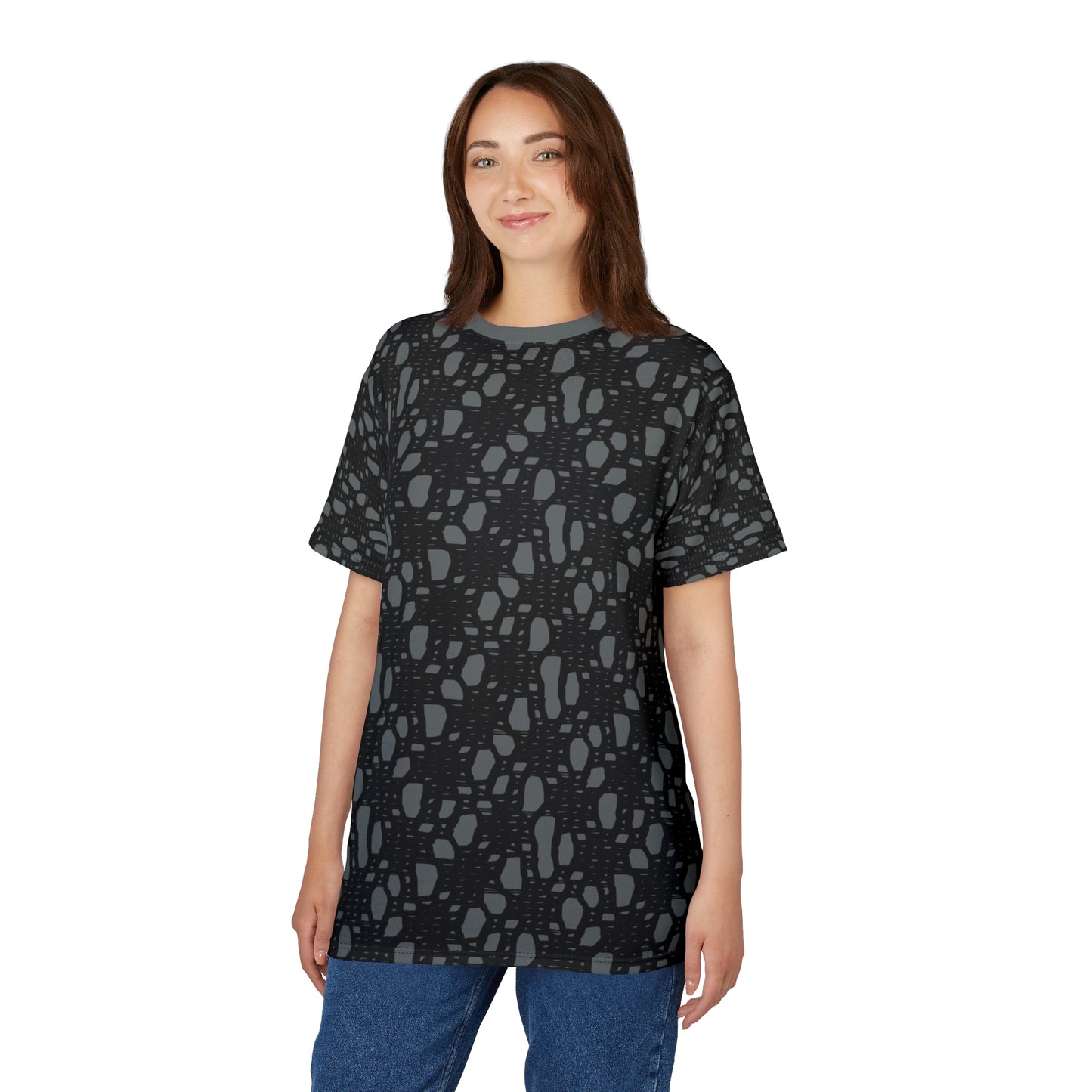 Stylish Unisex Cut & Sew Tee, Trendy Casual Wear, Unique Graphic Shirt, Perfect Gift for Any Occasion, Artful Fashion Statement