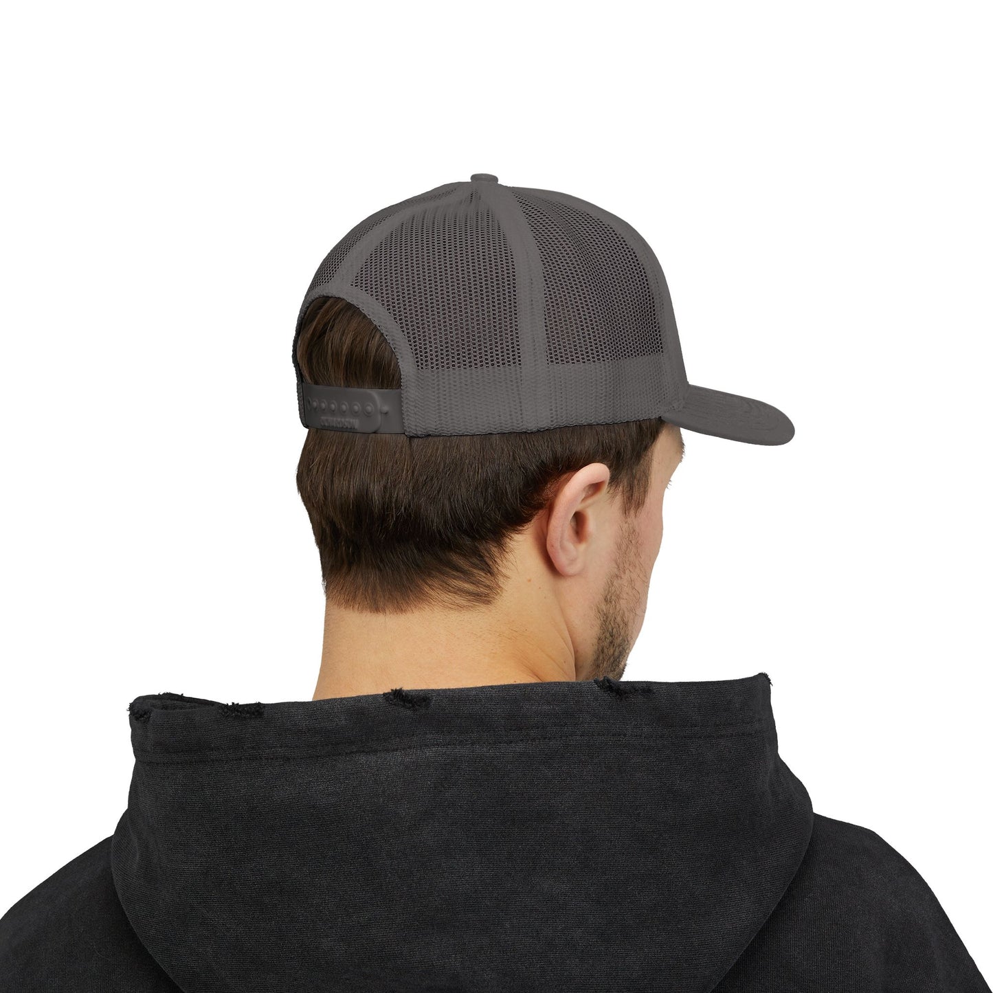 Casual Snapback Trucker Cap with Unique Design, Perfect for Outdoor Adventures, Summer Events, and Everyday Style