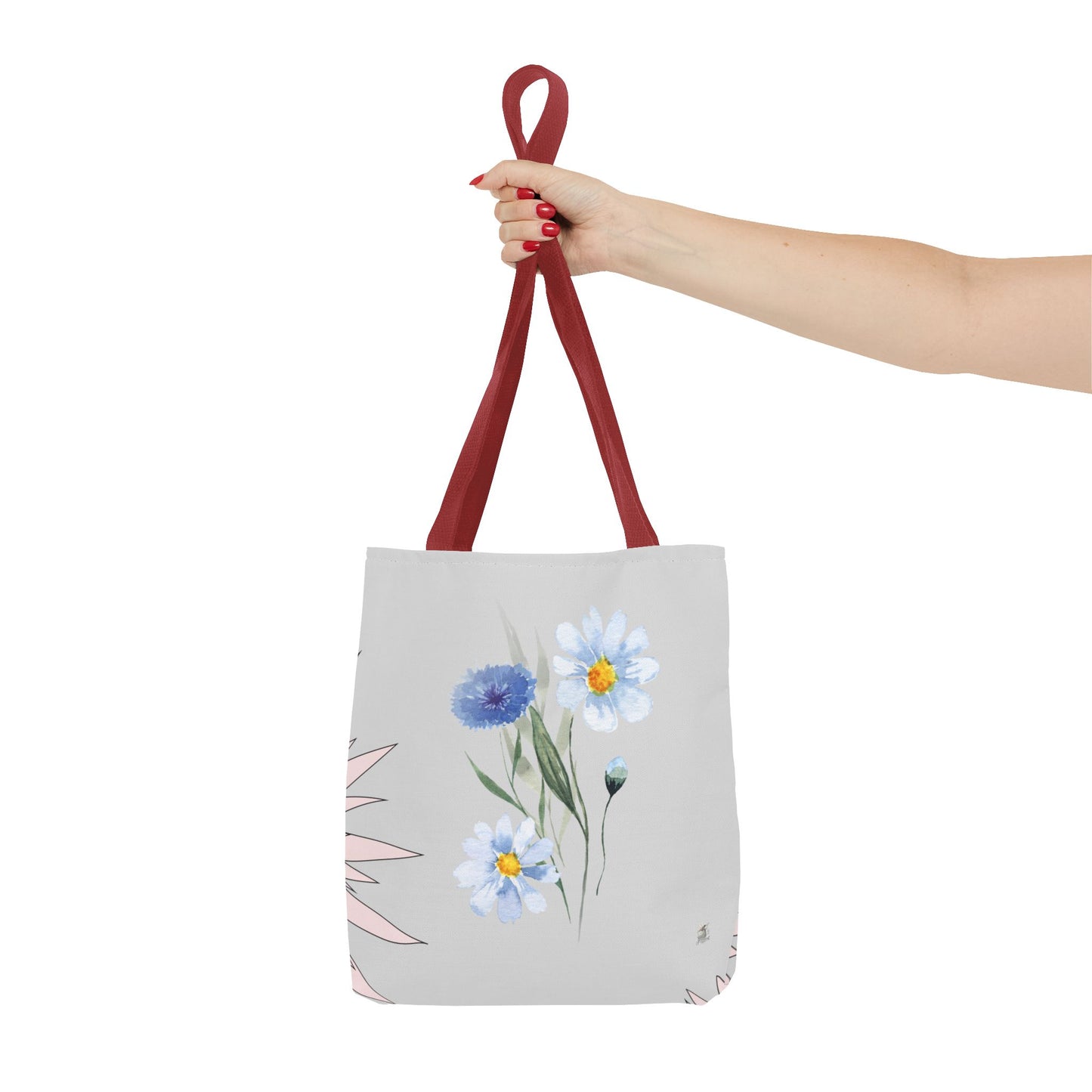 Charming Floral & Cute Bird Tote Bag, Eco-Friendly Shopping Bag, Great for Casual Outings, Gifts for Nature Lovers, Spring Accessories