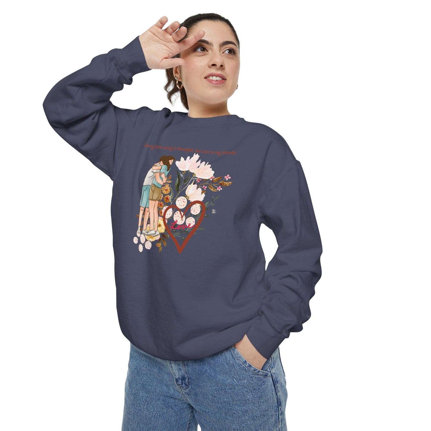 Garment-Dyed Sweatshirt - Canva Design