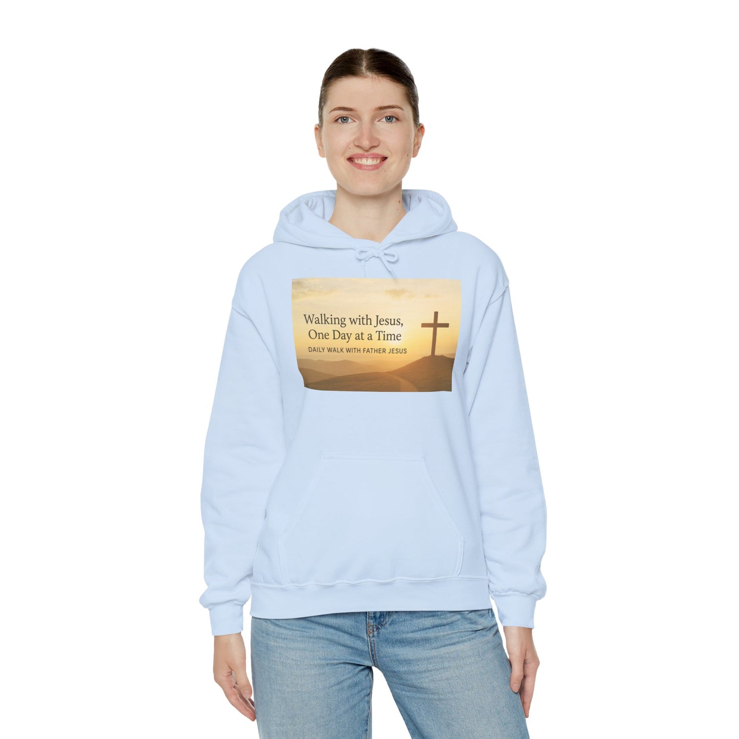 Inspirational Faith Hooded Sweatshirt, Cozy Christian Hoodie, Religious Sweatshirt, Everyday Comfort, Gift for Believers, Bible Verse [...]