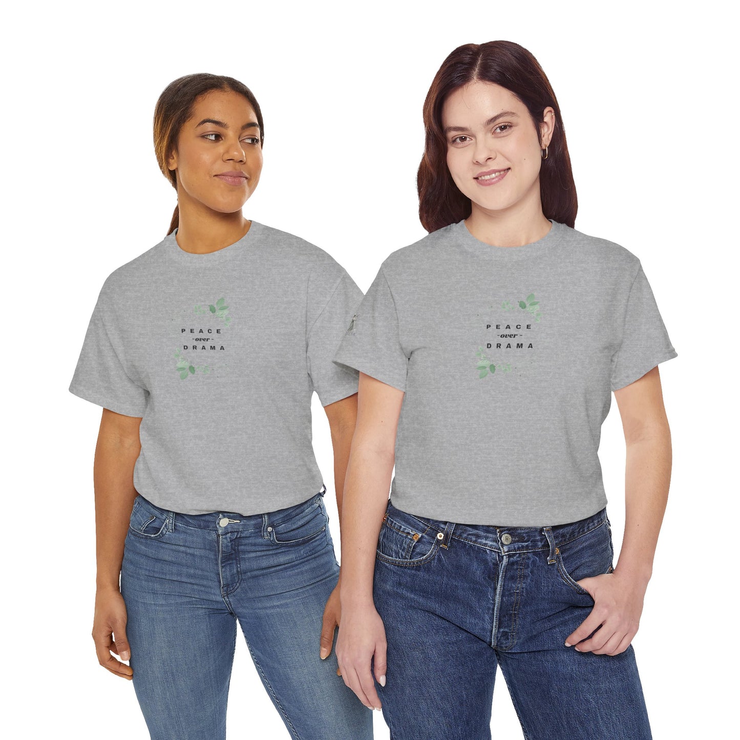 Peace & Karma Unisex Heavy Cotton Tee | Relaxed Fit, Eco-Friendly Apparel, Gift for Him/Her, Casual Wear, Nature Inspired, Mindfulness [...]