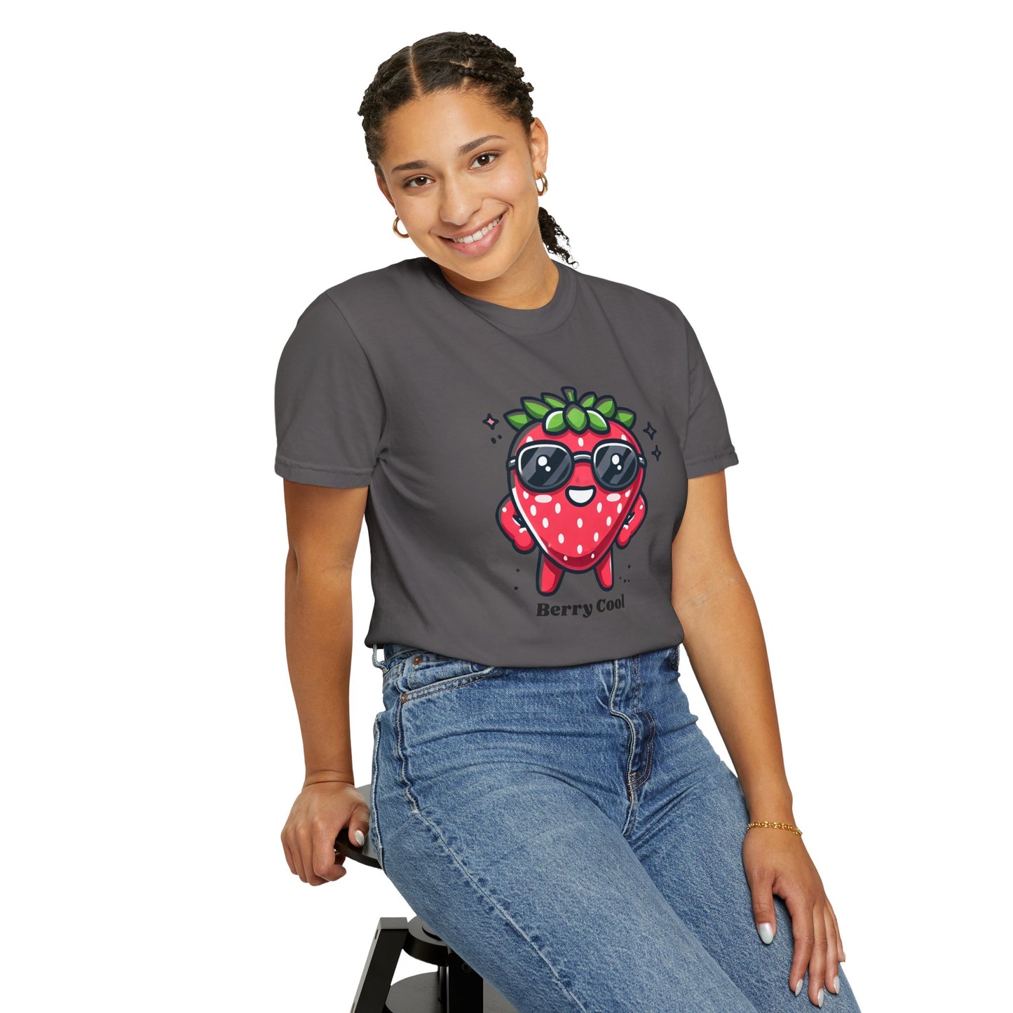 Berry Cool Unisex T-Shirt - Fun Summer Fashion, Cute Gift, Graphic Tee, Trendy Streetwear, Perfect for Kids and Adults