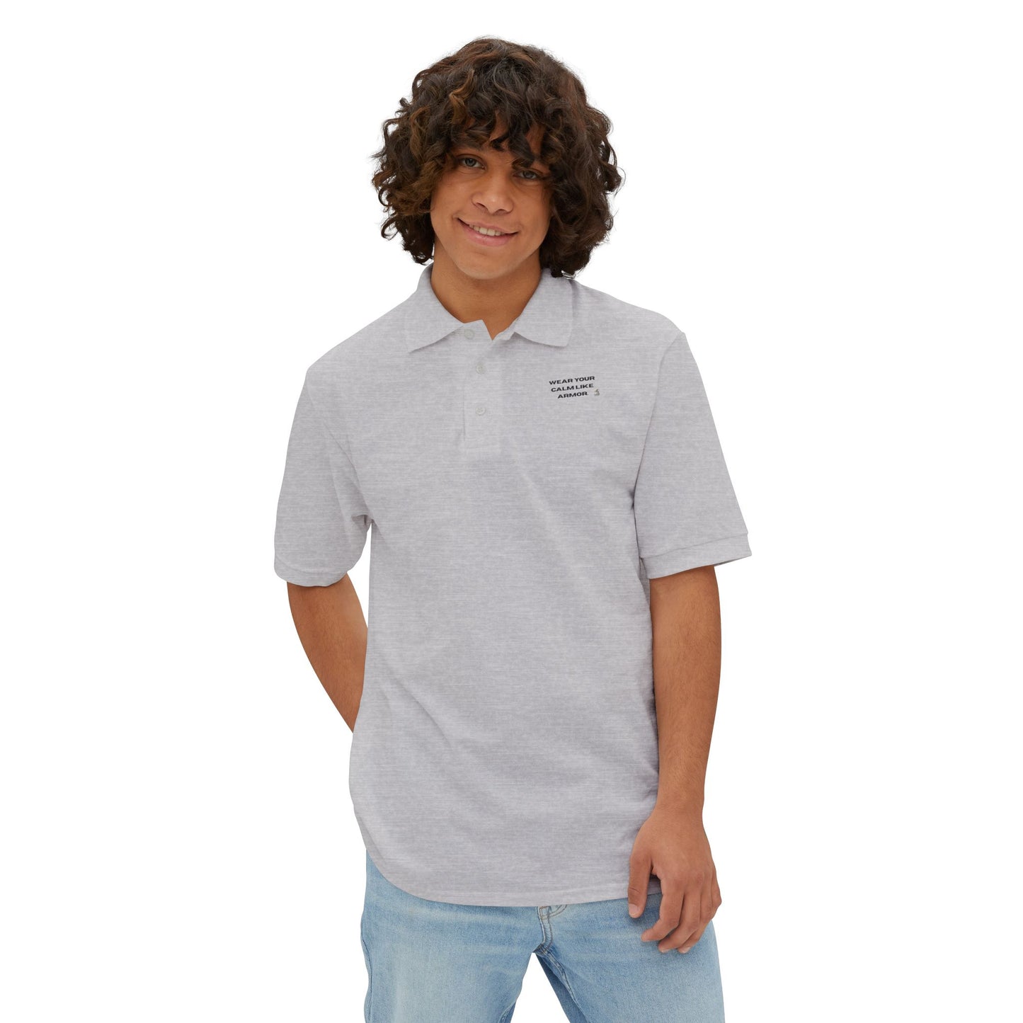 Stylish Men's Piqué Polo Shirt, Casual Wear, Golf Attire, Summer Fashion, Gift for Him, Everyday Comfort