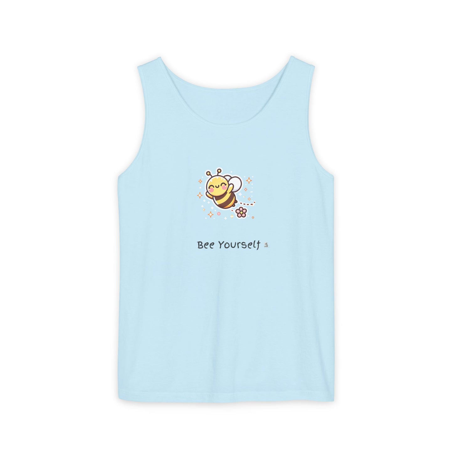 Bee Yourself Tank Top, Cute Bee Apparel, Summer Fashion, Unisex Summer Top, Gift for Nature Lovers, Bee Enthusiast Tank