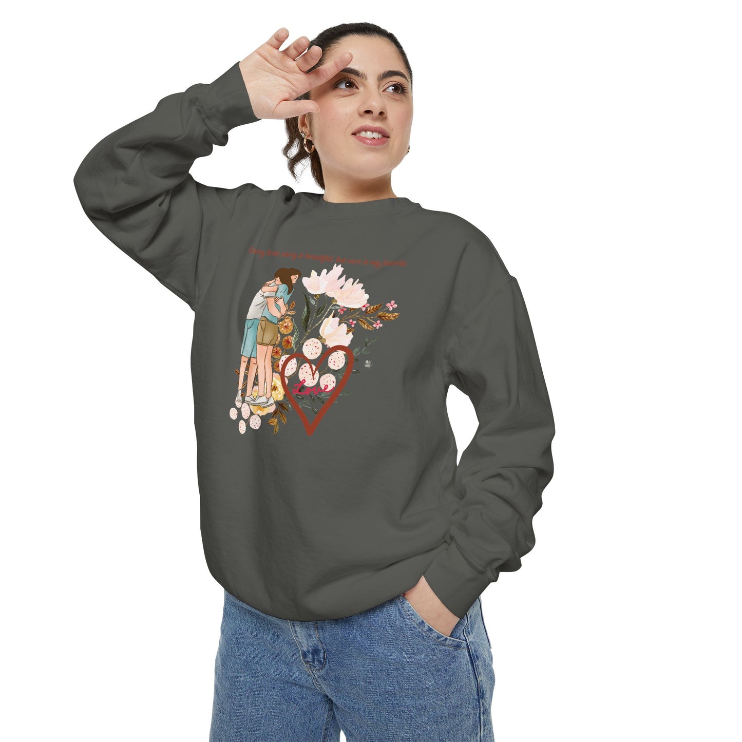 Garment-Dyed Sweatshirt - Canva Design