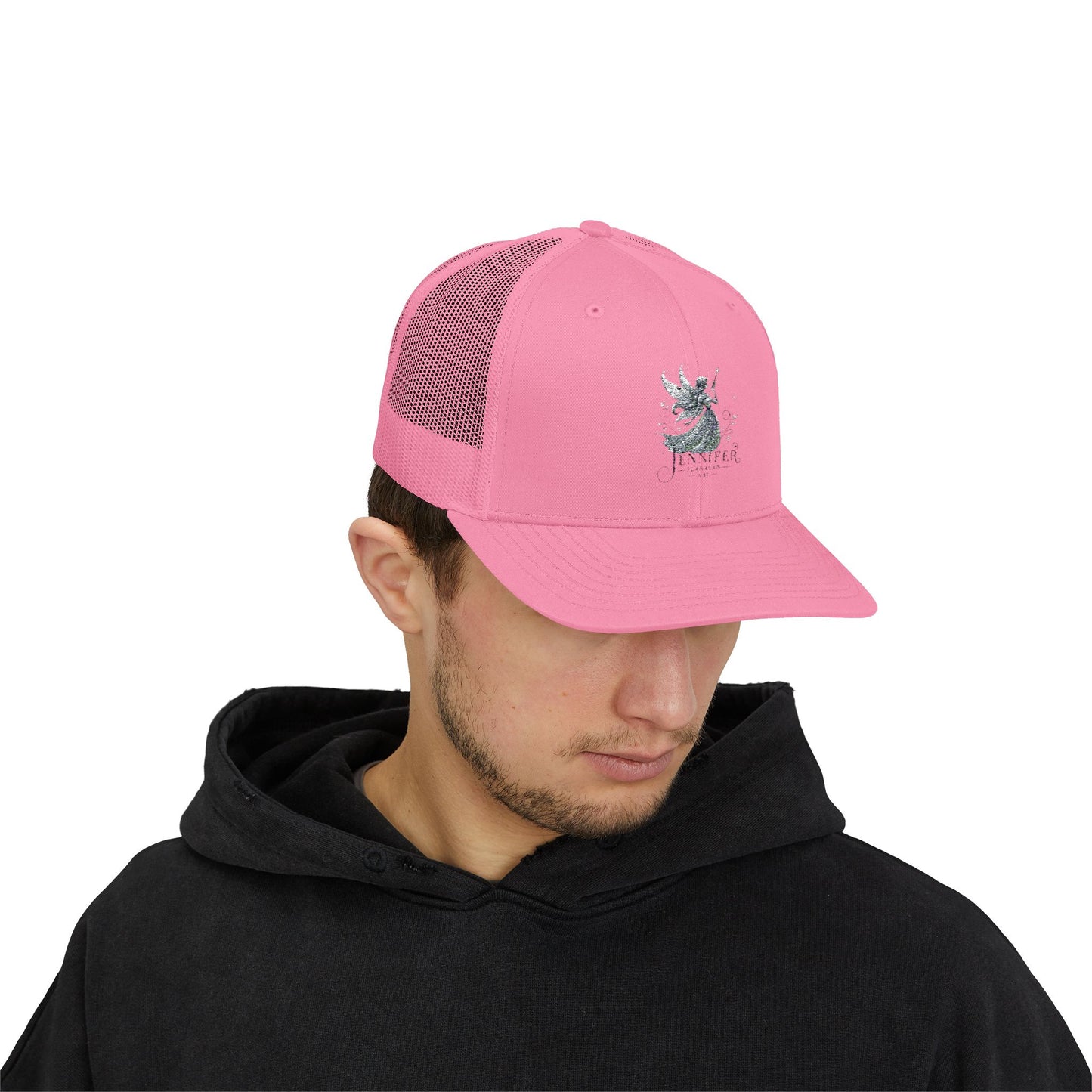 Casual Snapback Trucker Cap with Unique Design, Perfect for Outdoor Adventures, Summer Events, and Everyday Style