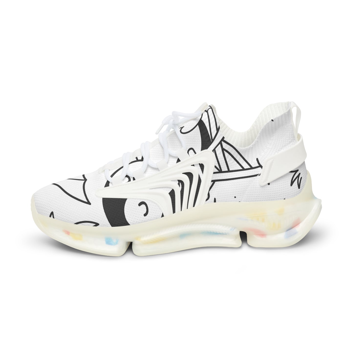 Stylish Men's Mesh Sneakers - Trendy, Comfortable, Lightweight Athletic Shoes for Everyday Wear, Sports, Travel, Stylish Gift for Men