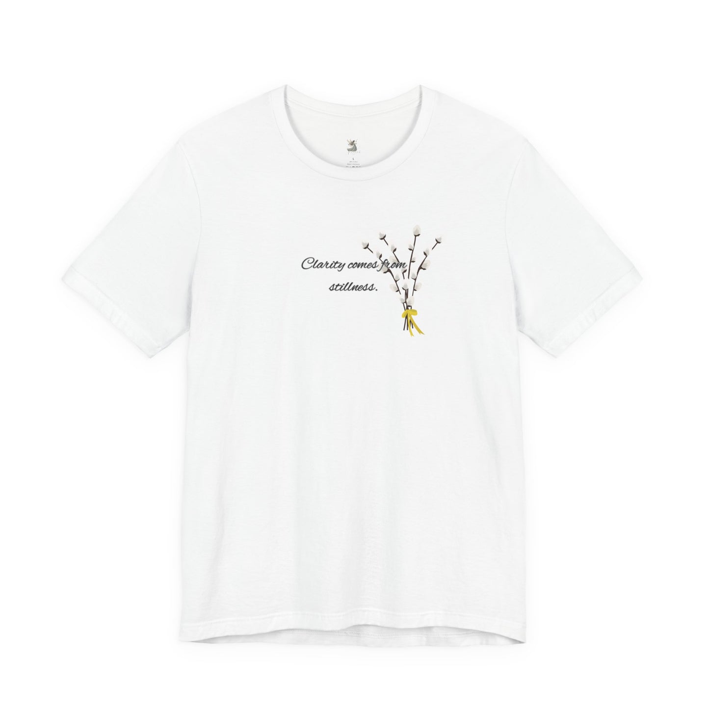 Botanical Quote Tee - Unisex Jersey Short Sleeve T-Shirt, Casual Wear, Gift for Nature Lovers, Spring Outfit, Everyday Style