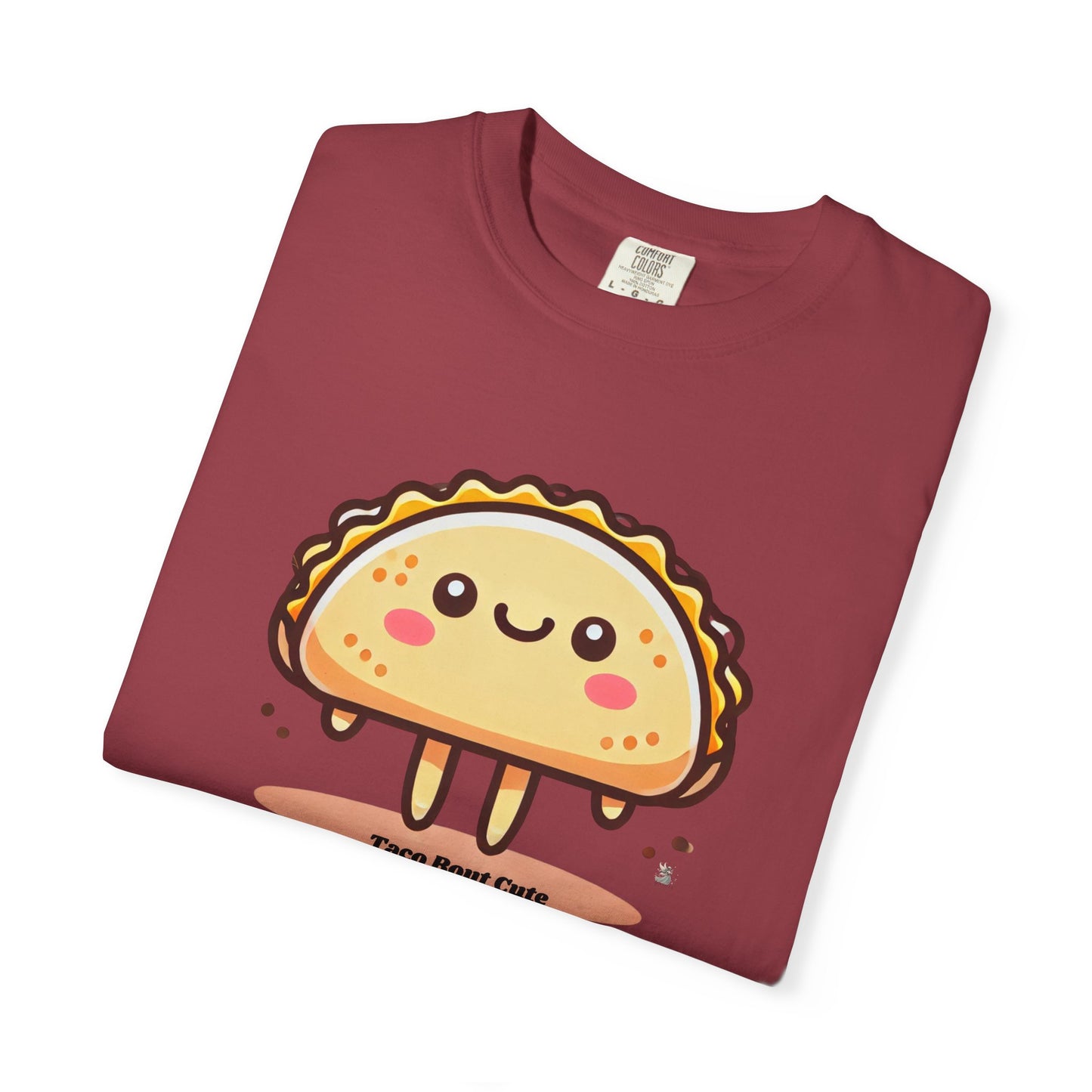 Cute Taco Graphic Tee, Unisex T-shirt, Foodie Gift, Valentine's Day Top, Casual Wear, Fun Snack Outfit