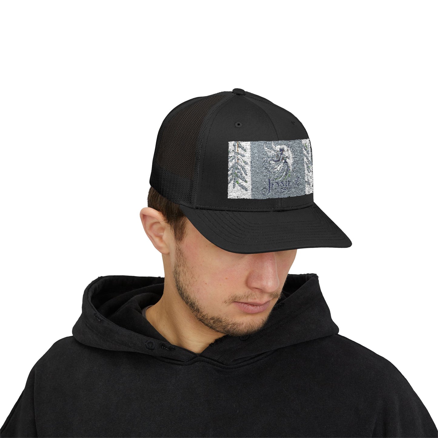 Trendy Snapback Trucker Cap with Custom Design | Stylish Accessory for Outdoor Adventures, Casual Outfits, Gift for Him/Her