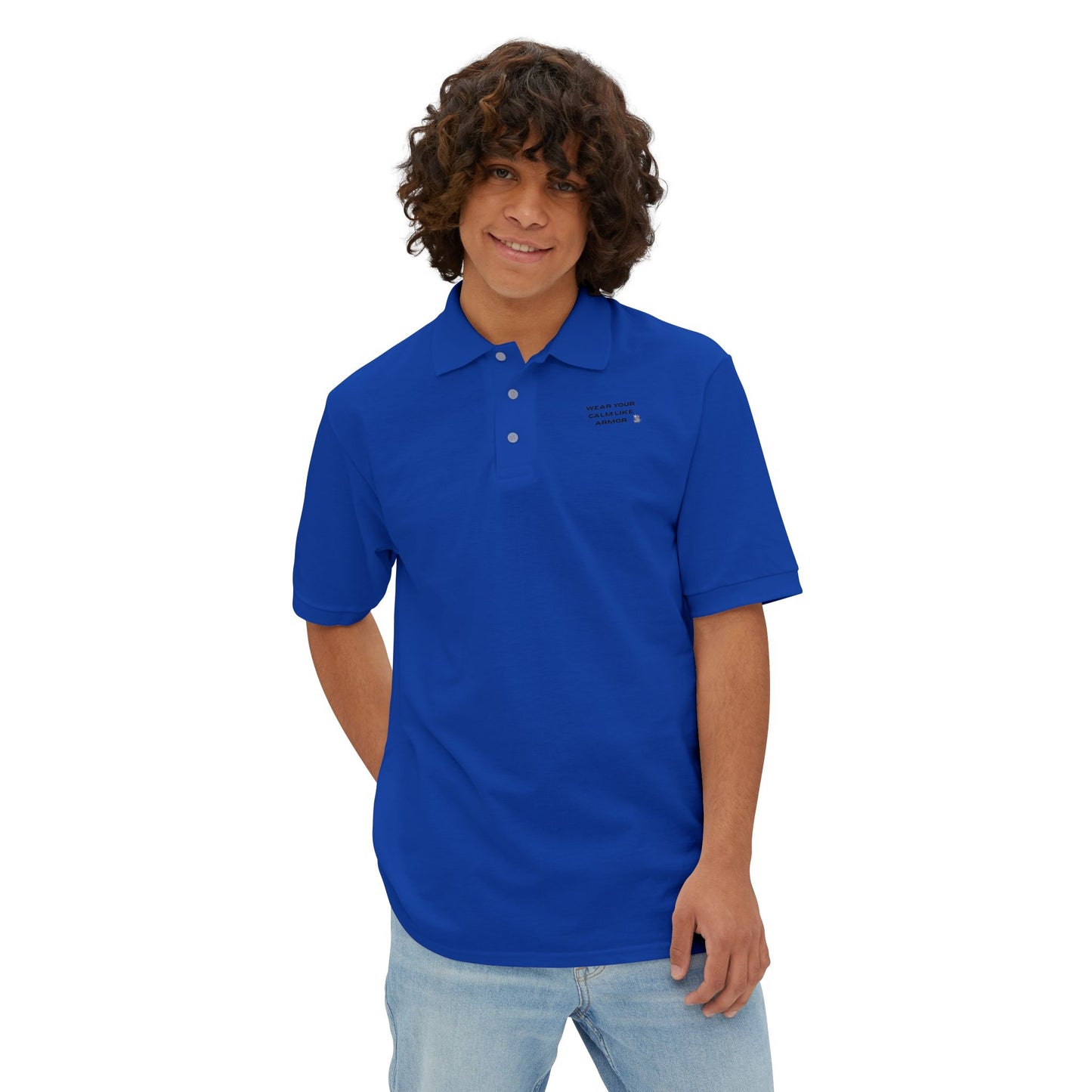 Stylish Men's Piqué Polo Shirt, Casual Wear, Golf Attire, Summer Fashion, Gift for Him, Everyday Comfort