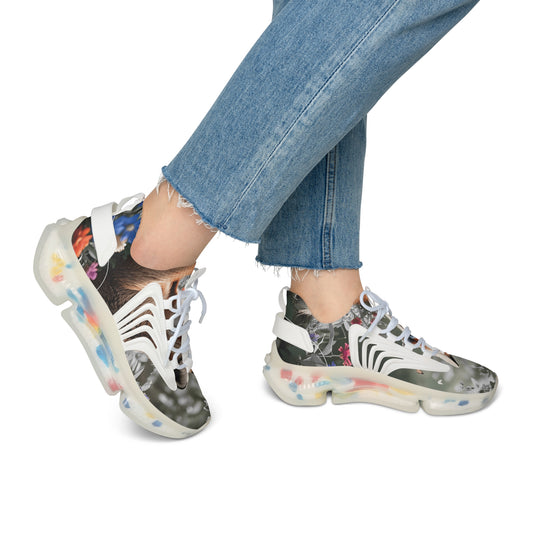 Stylish Women's Mesh Sneakers with Vibrant Floral Design, Fashion Fitness Shoes, Trendy Sneakers for Women, Comfortable Athletic [...]