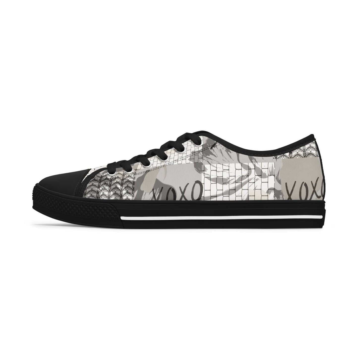 Stylish Women's Low Top Sneakers, Casual Footwear, Trendy Sneakers, Unique Design, Everyday Comfort, Fashionable Gift