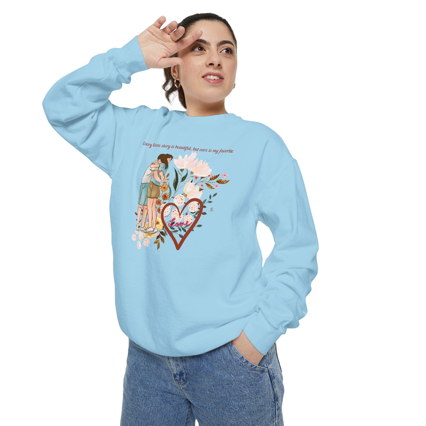 Garment-Dyed Sweatshirt - Canva Design