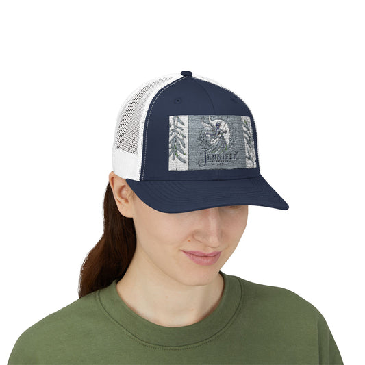 Trendy Snapback Trucker Cap with Custom Design | Stylish Accessory for Outdoor Adventures, Casual Outfits, Gift for Him/Her