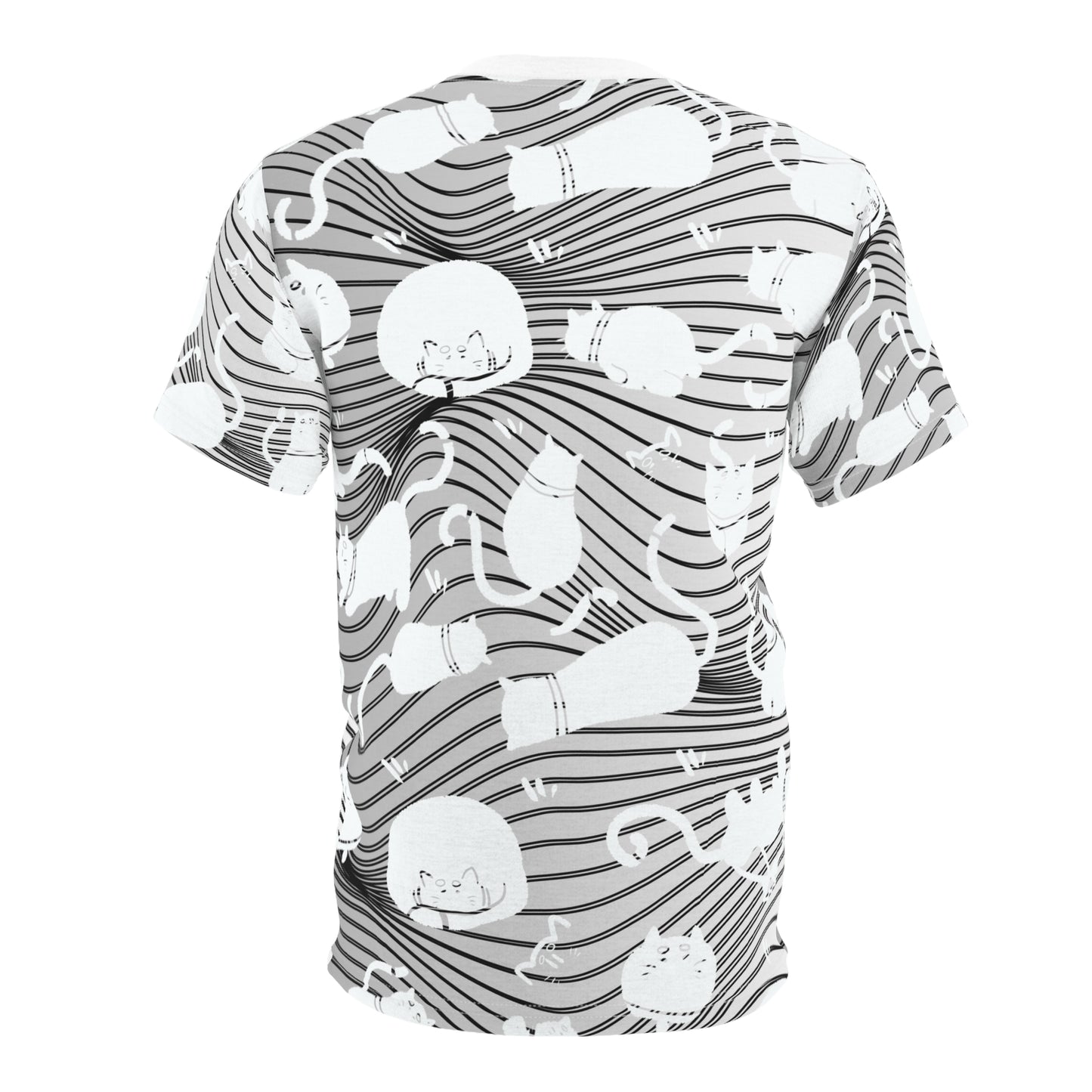 Cat-Themed Unisex Tee, AOP Cut & Sew Shirt, Fun Pet Lover Gift, Unique Cat Apparel, Comfortable Everyday Wear, Perfect for Cat Lovers, [...]